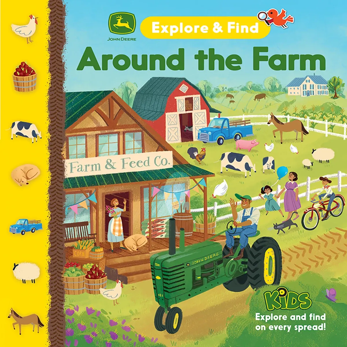 "Around the Farm Explore Book"