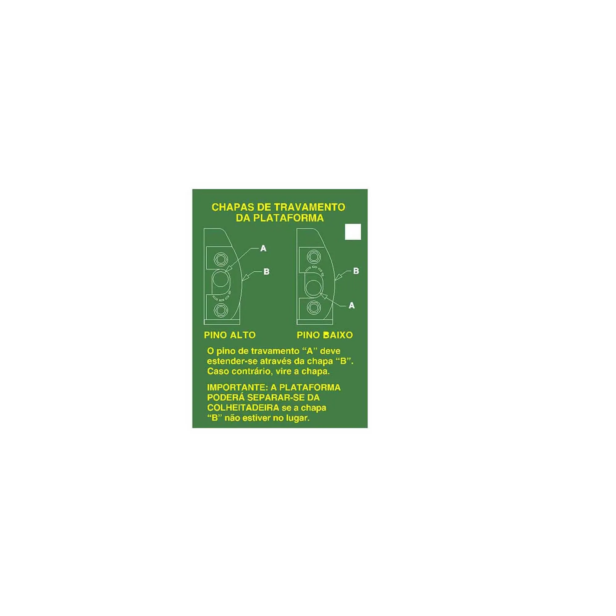 John Deere Label - H165203