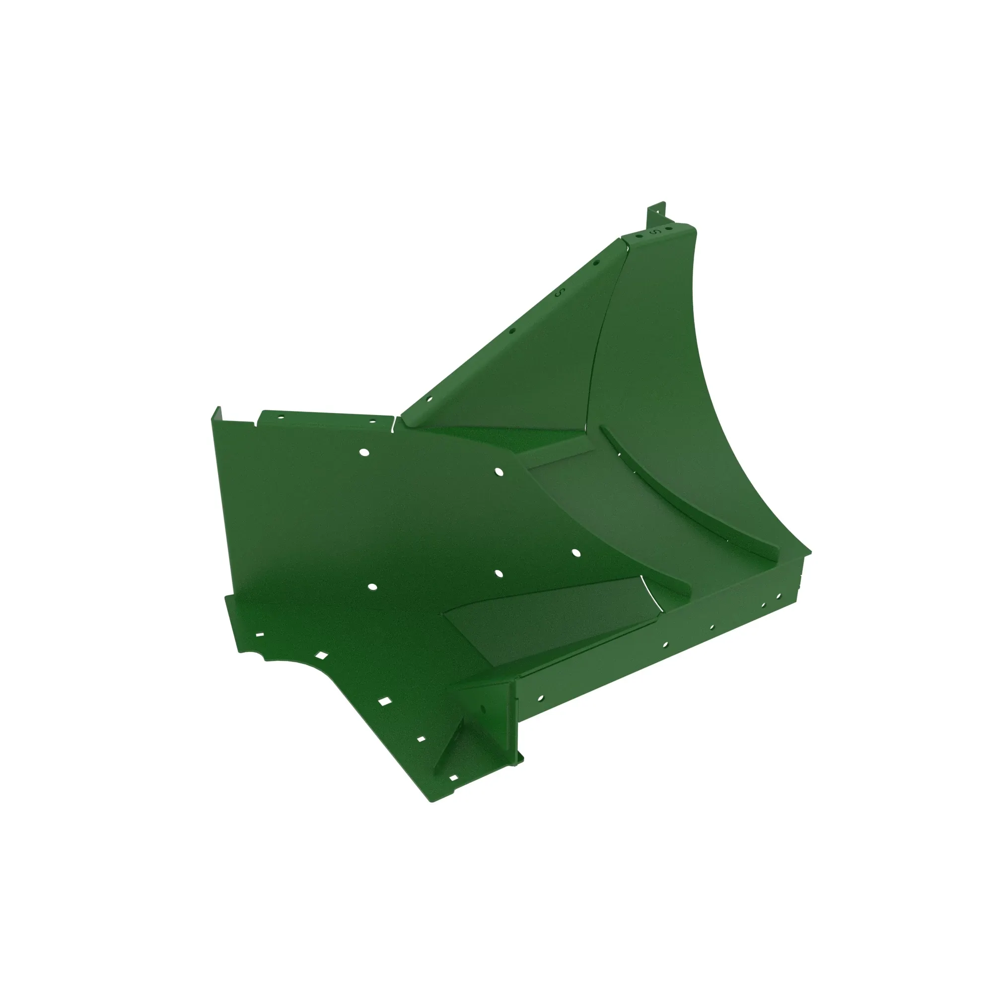 John Deere Separator Inlet Feed Left Side Ramp - AXE69330