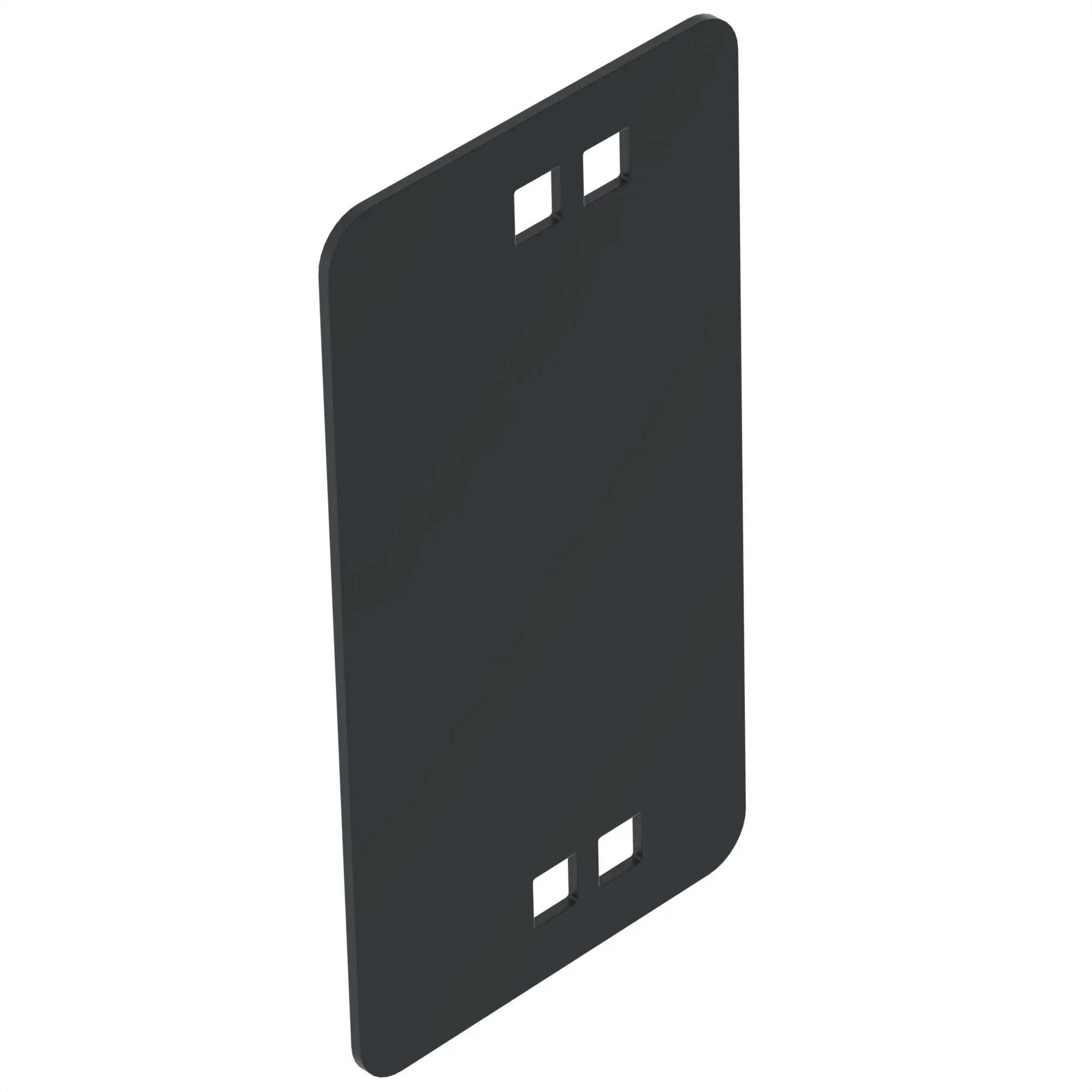 PLATE, BRACKET; COVER PLATE BACKUP-