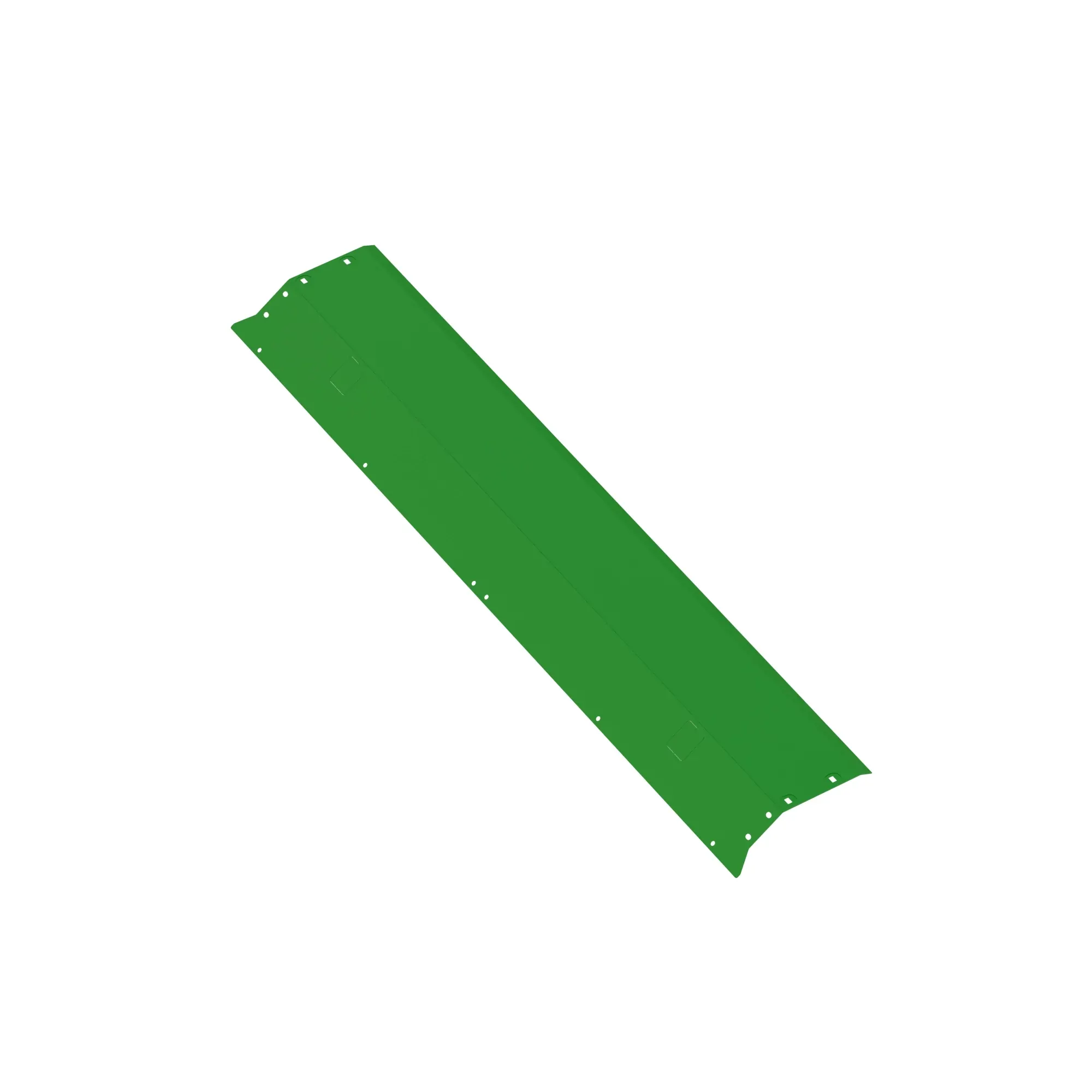 John Deere Rear Chaffer Floor Sheet - HXE126451