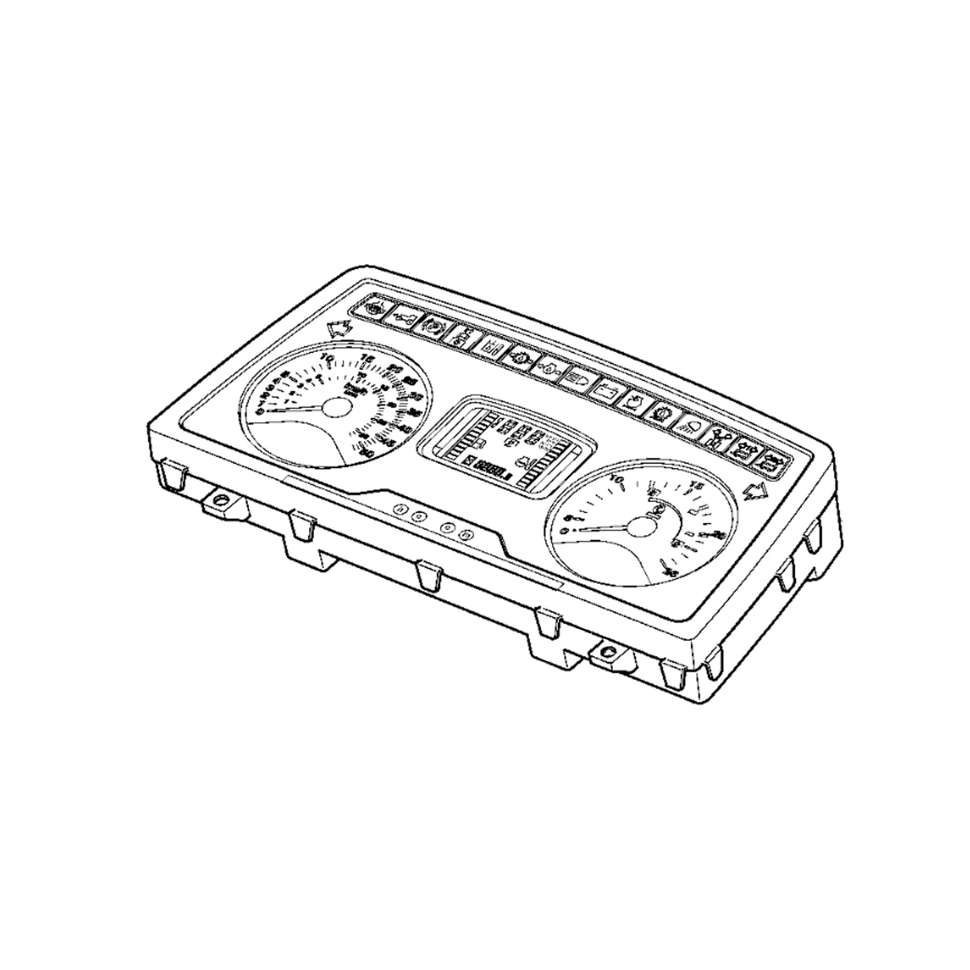 John Deere Best Value Instrument Cluster - AL203383