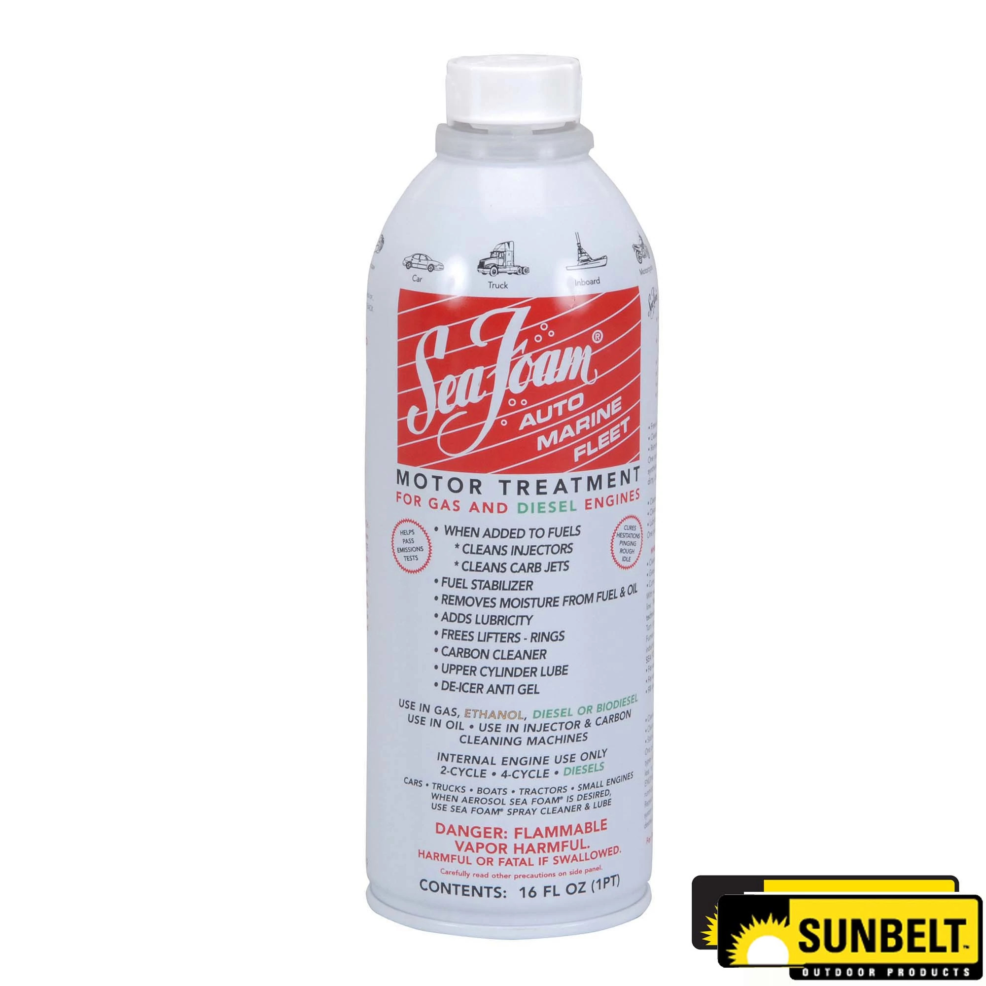 Sunbelt Sea Foam Motor Treatment, 473 ml (16 Fluid Oz) - A-B1SF16