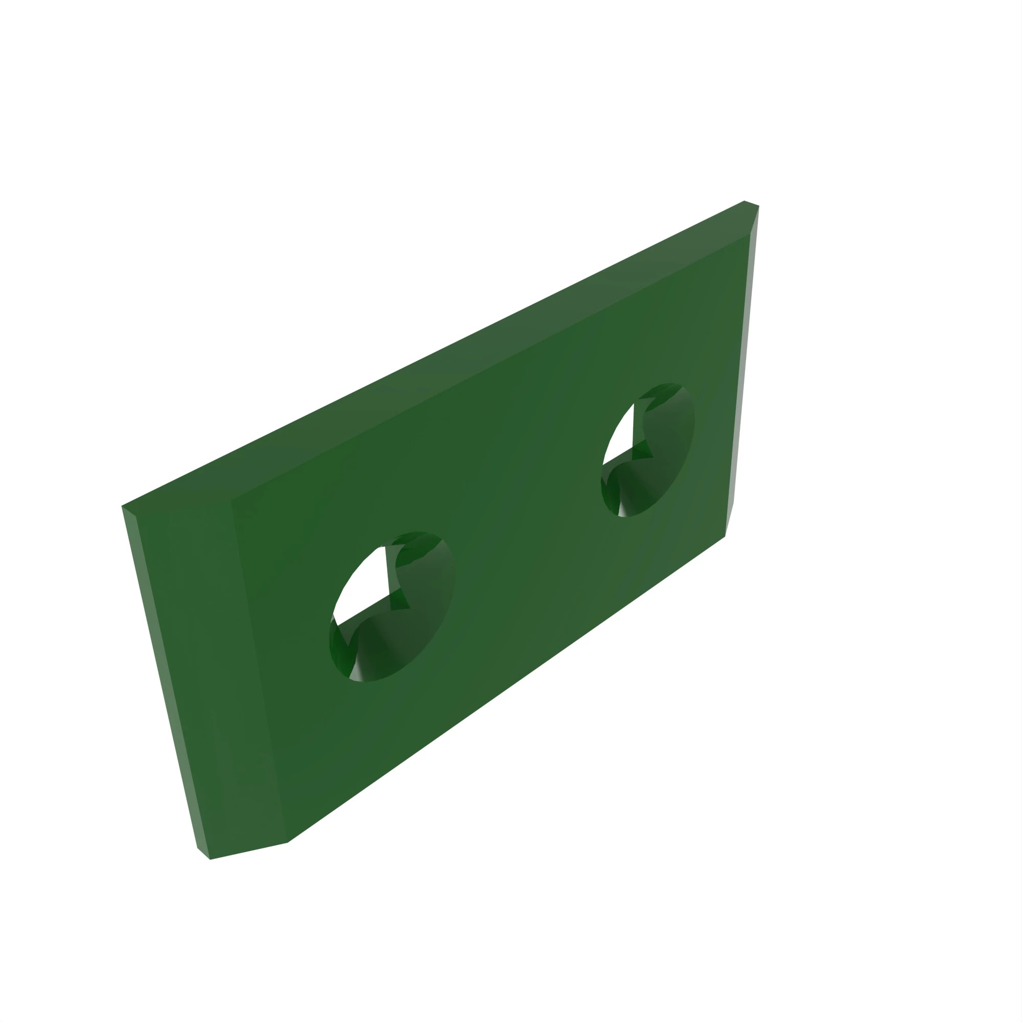 John Deere Right Top Short Plunger Rail Guide - E42172