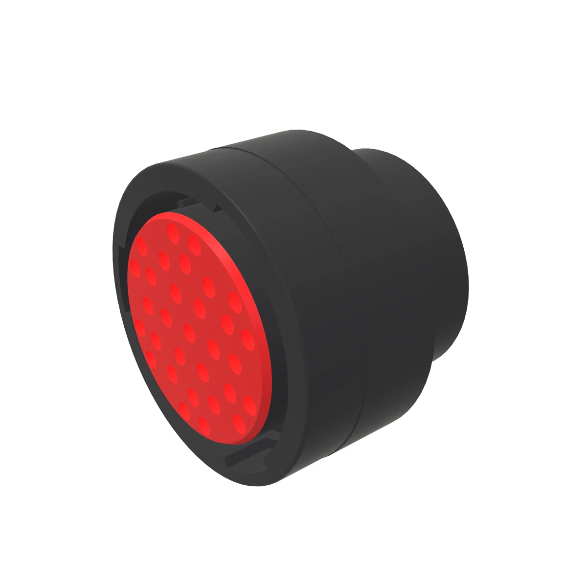 CONN DEUTSCH HDP20 31W MS BLK PLSTC