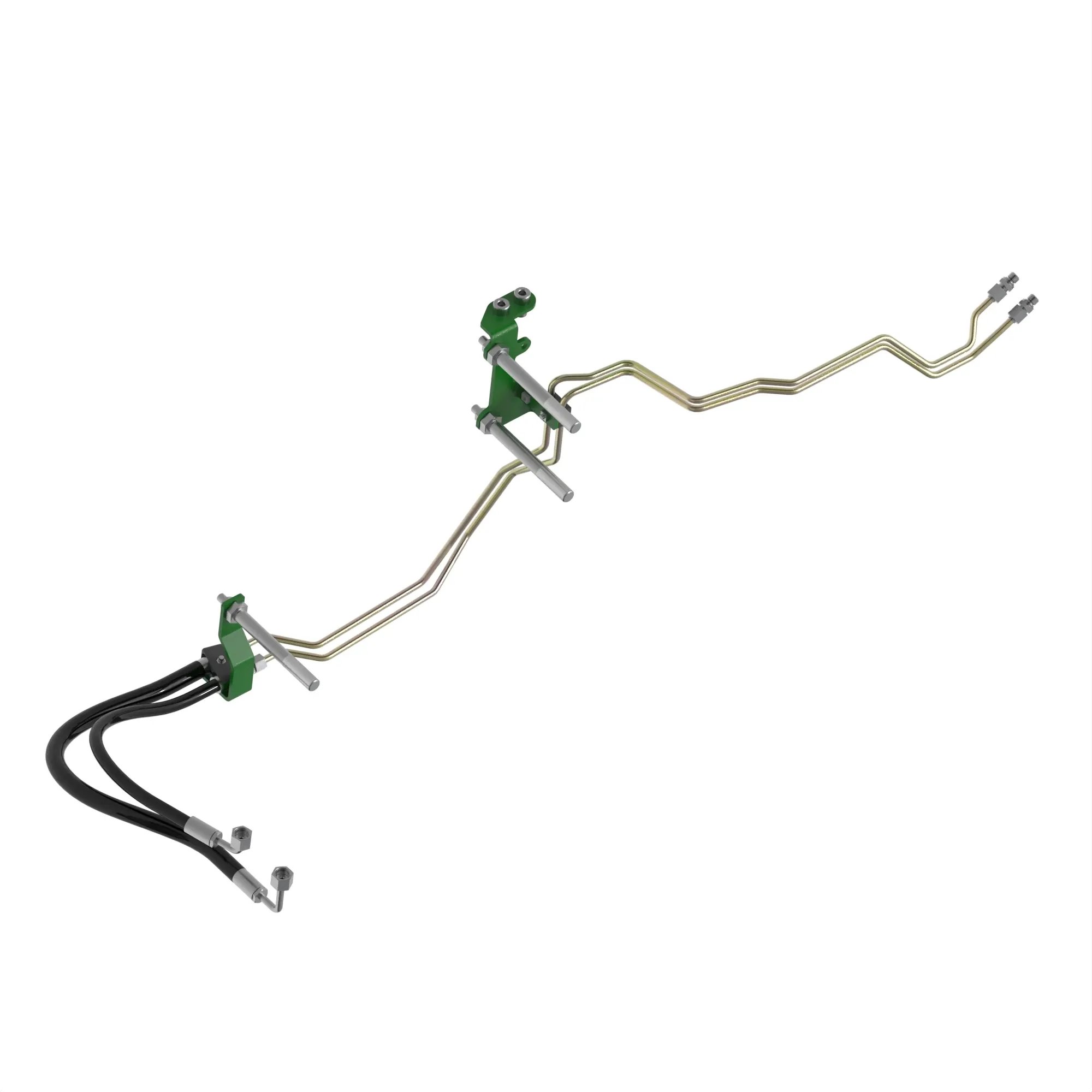 Oil Line, Oil Lines and Mounting Pa