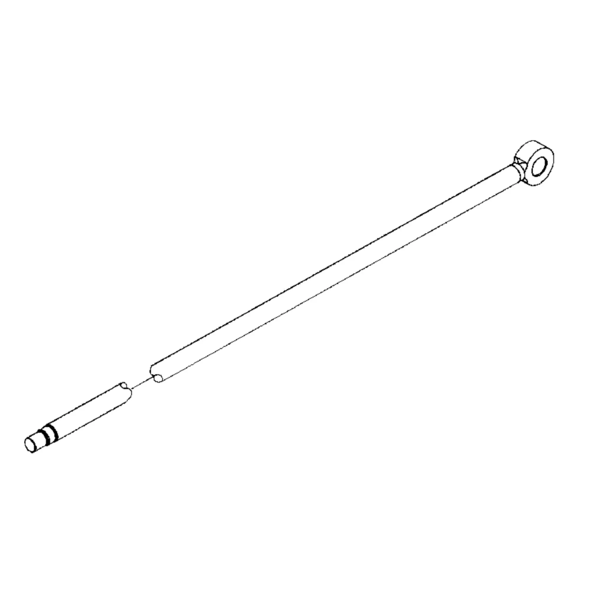 John Deere Extension Boom Hydraulic Cylinder Rod - F071132