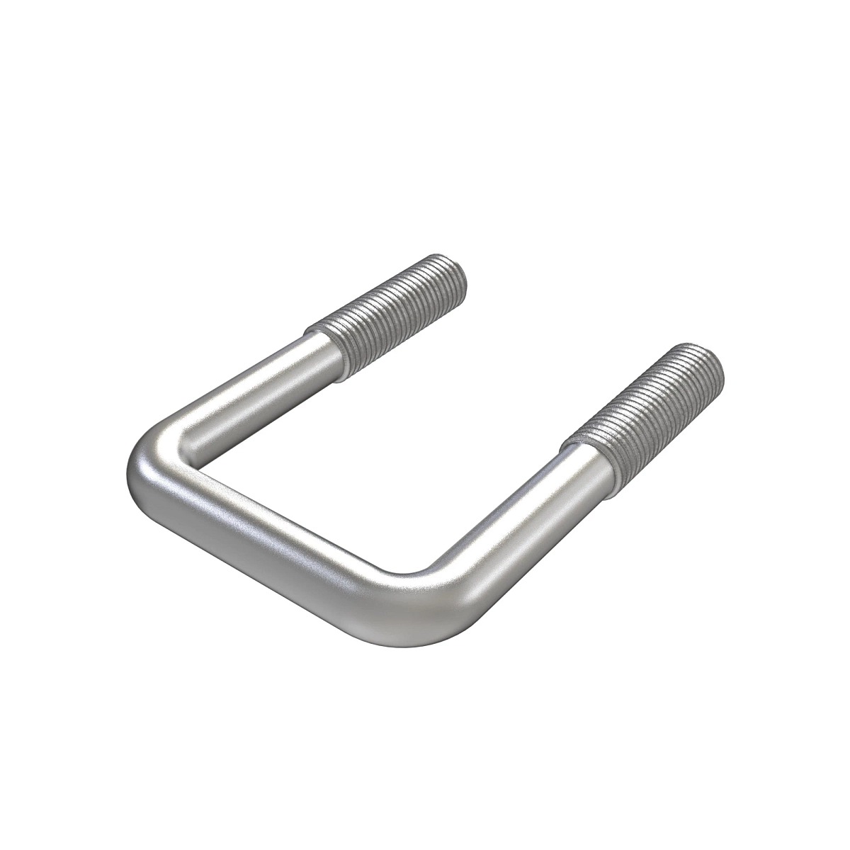 U-Bolt, M10 X 84, 2" Span, Zn