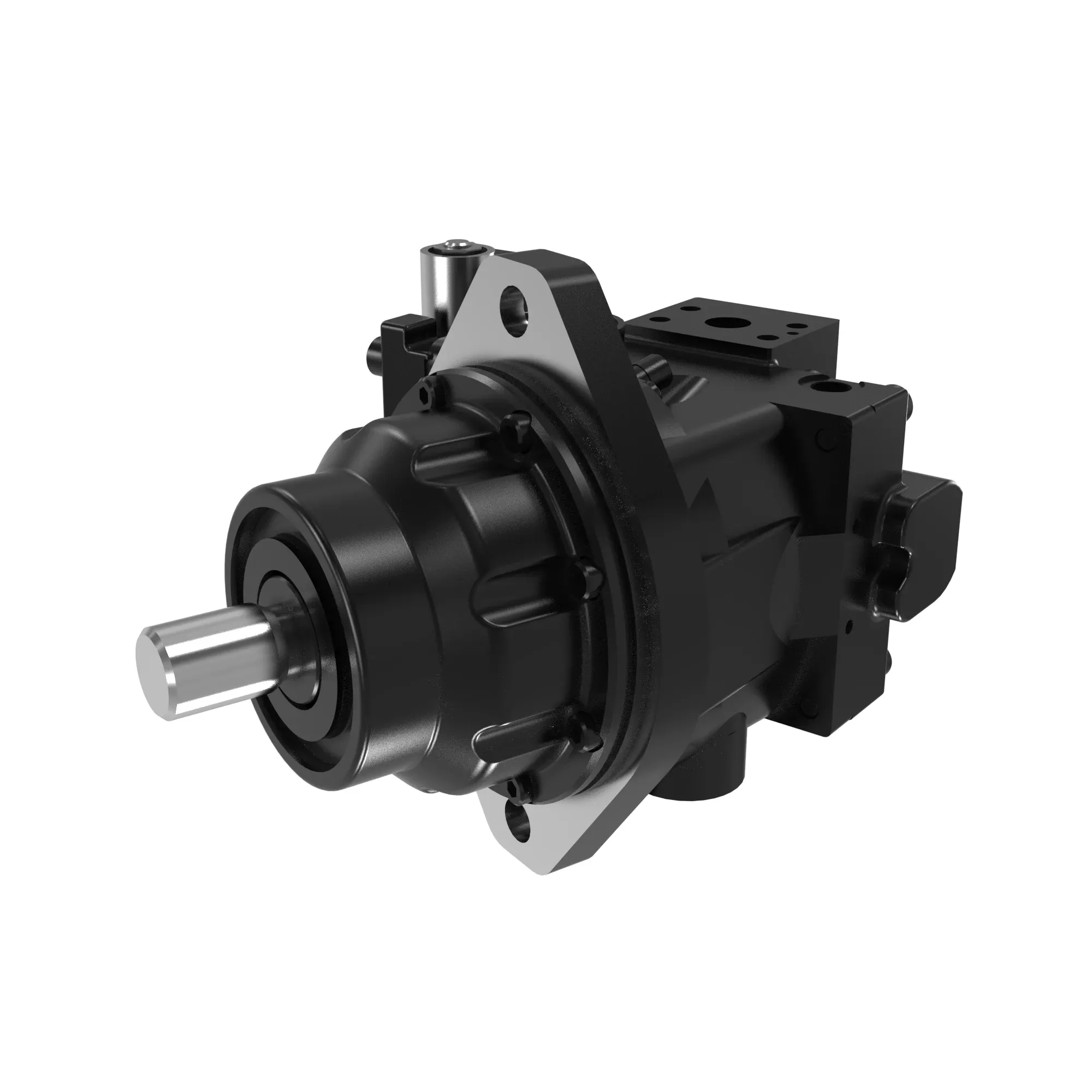 John Deere Reman REMAN Bent Axis Hydraulic Motor with Sensor - AN208051