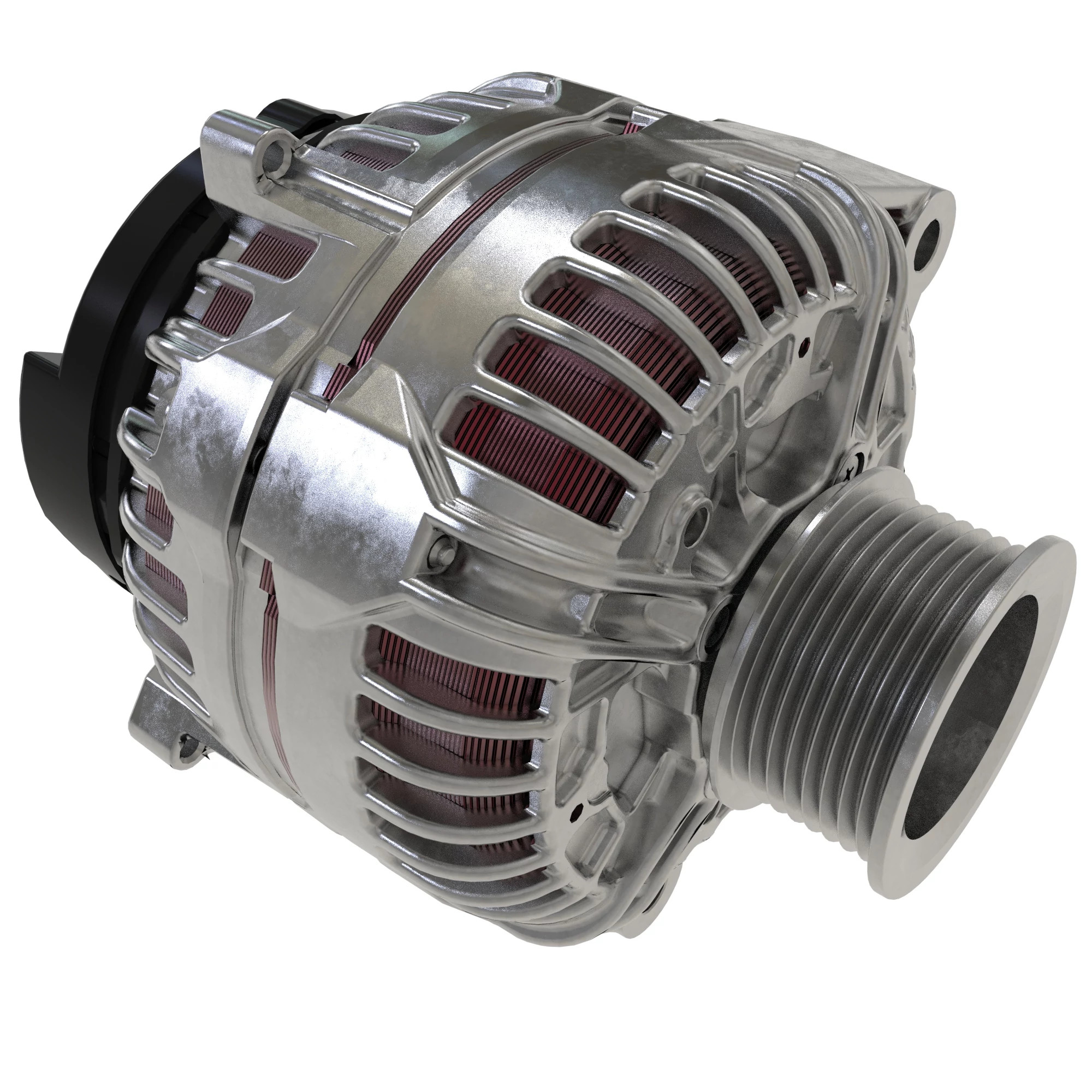 John Deere Alternator, 24 Volts, 130 Amp - RE538907