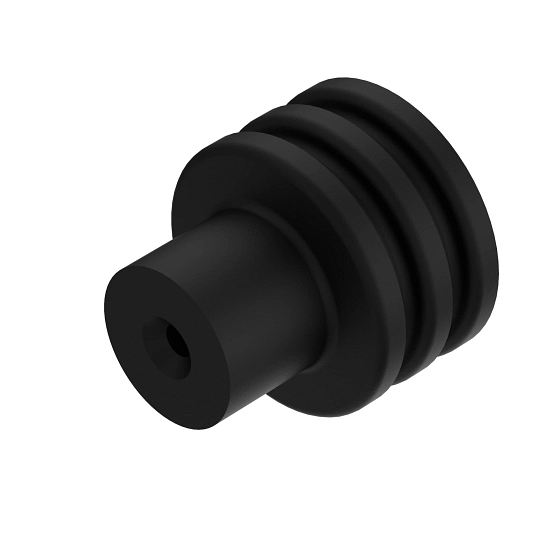 John Deere Red Electrical Connector Seal - 57M9549