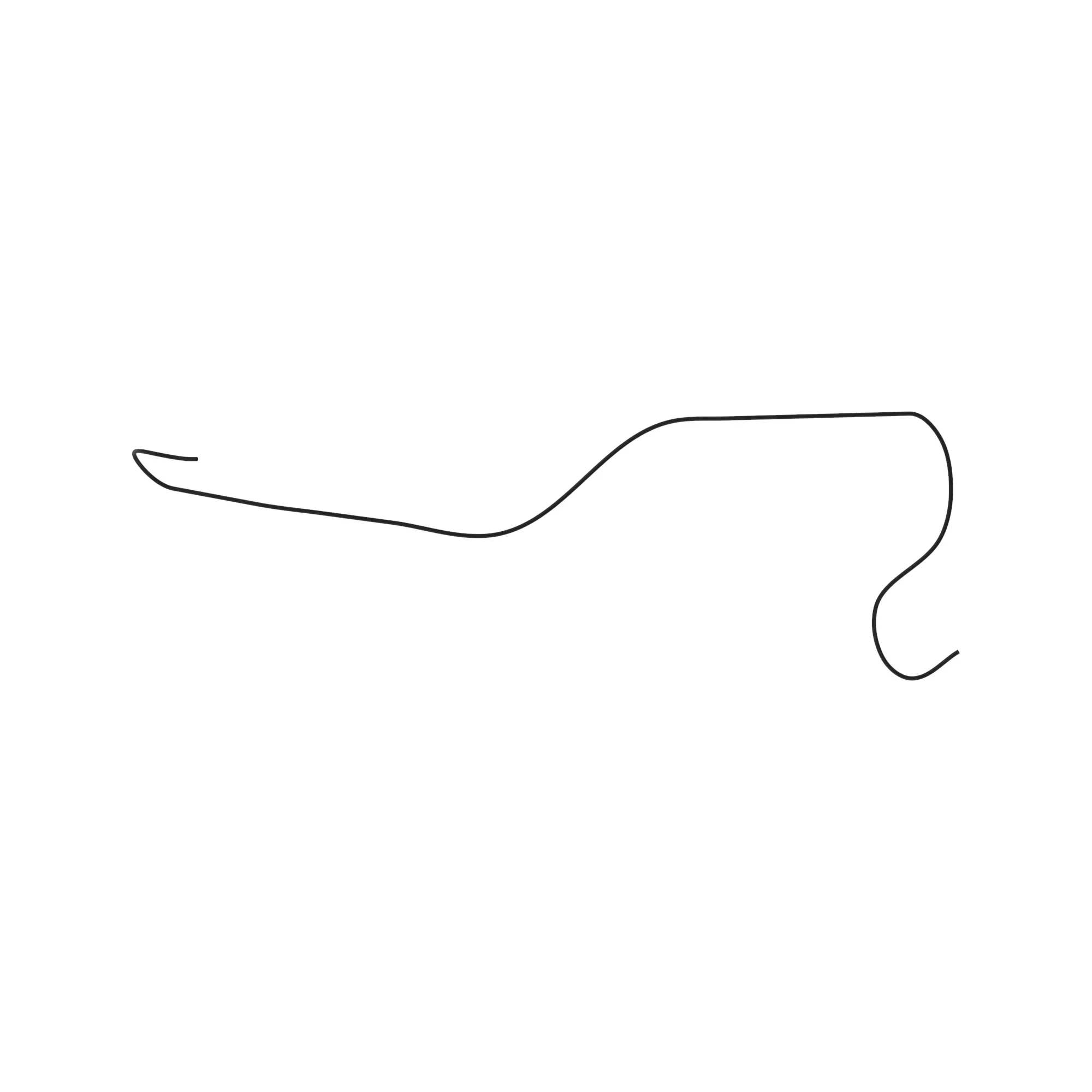 HOSE, TFE, ETHER INJECTION, 9.0L