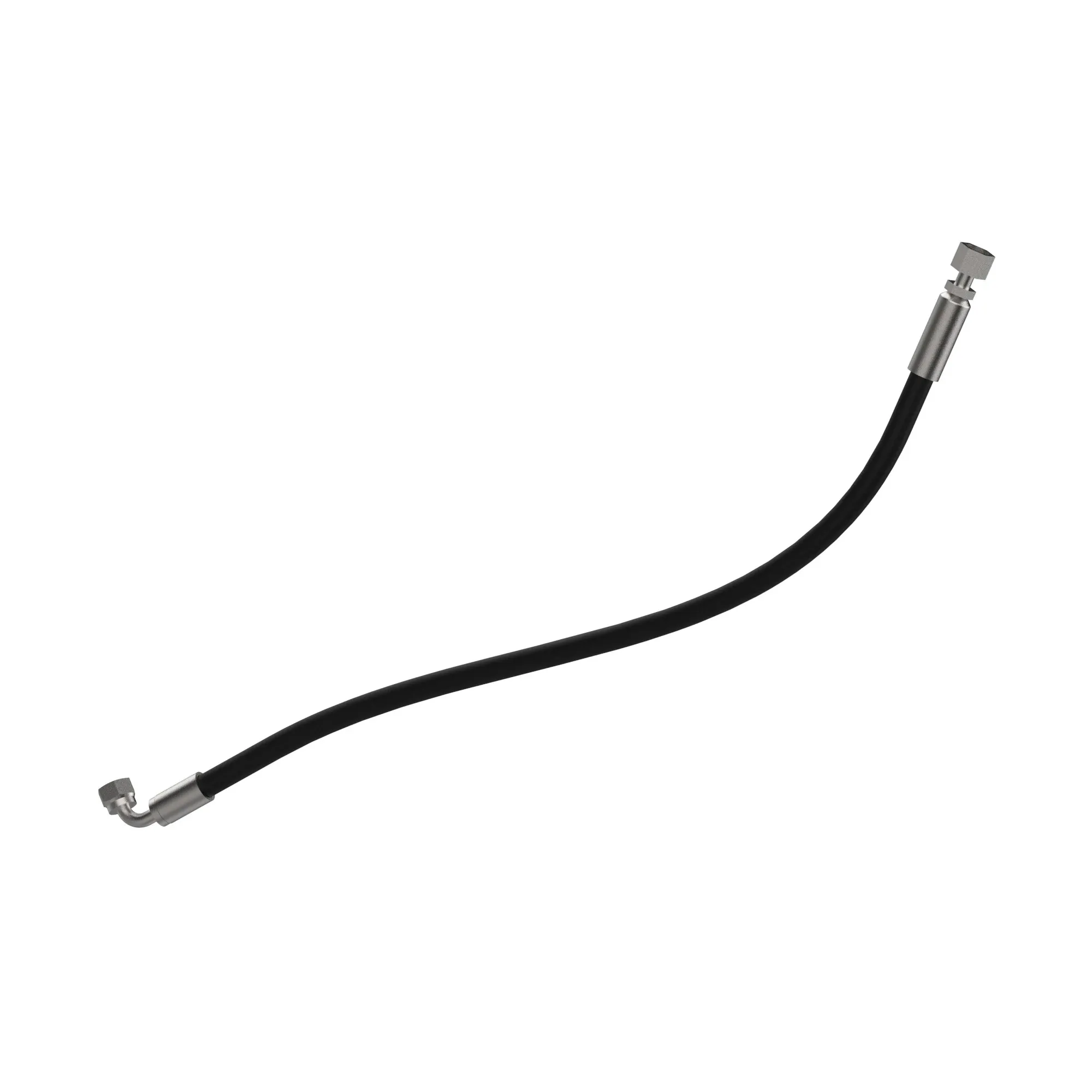 John Deere Front Feed Roller Motor Hydraulic Hose - AXT17913