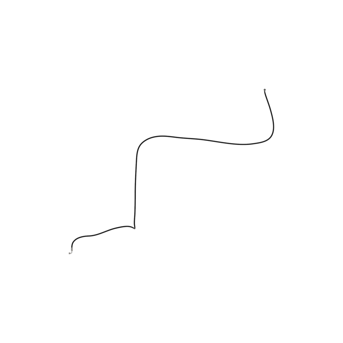 HYDRAULIC HOSE, SERVO, RH WHEEL MOT