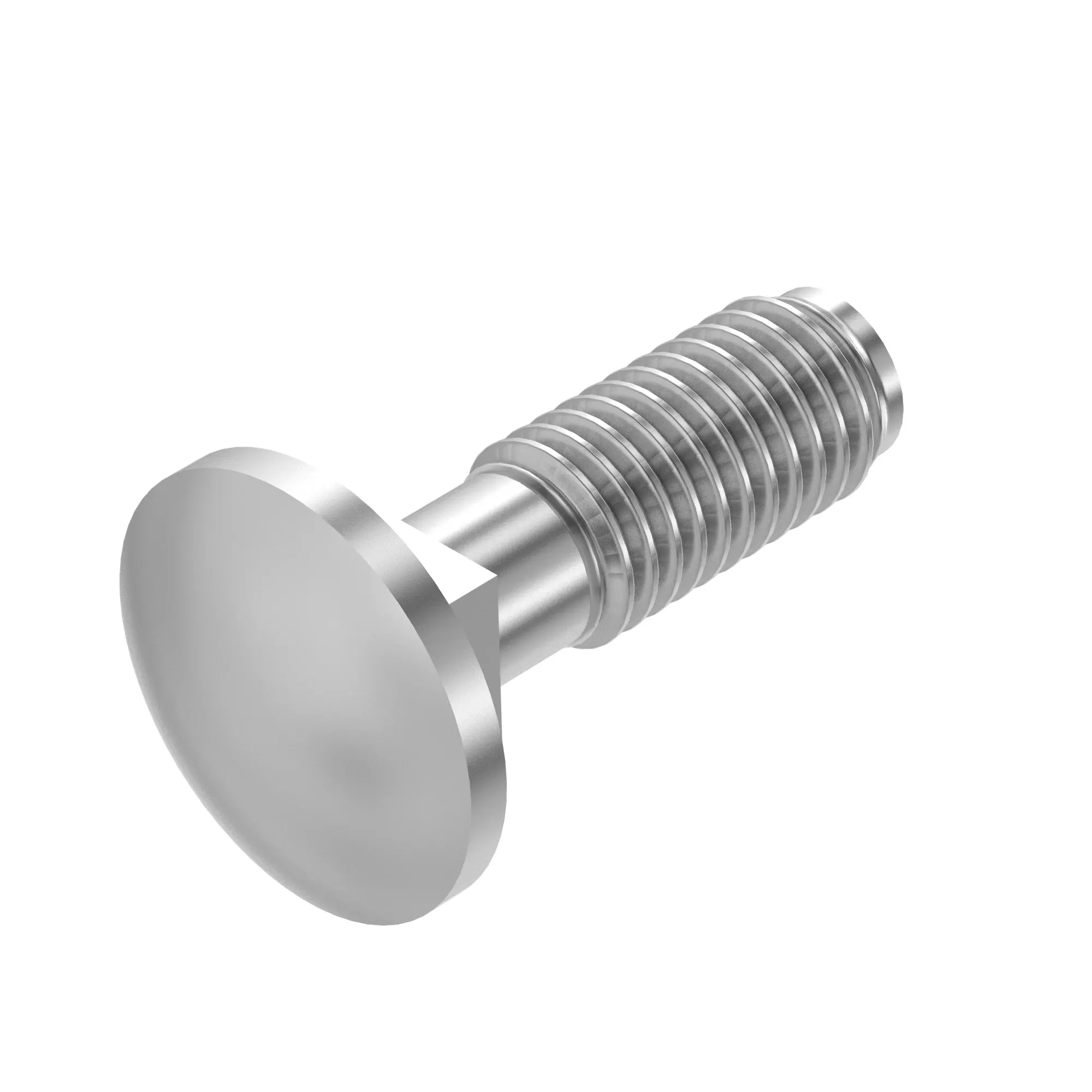 John Deere Round Head Square Neck Bolt, M8 X 30 - 03M7094