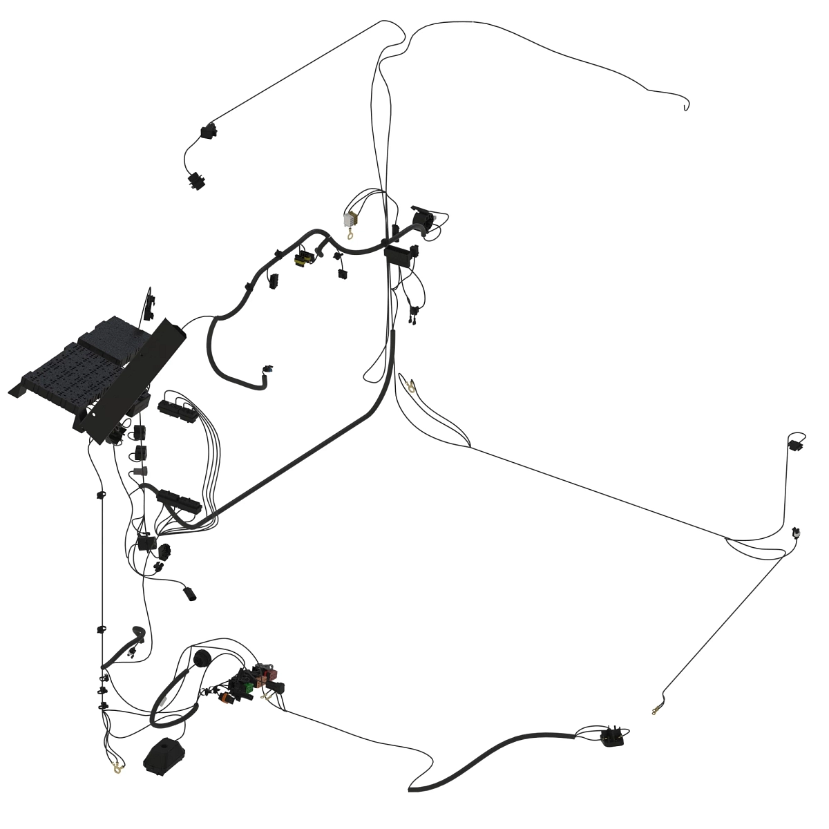 Wiring Harness, Assy MY10 Cab