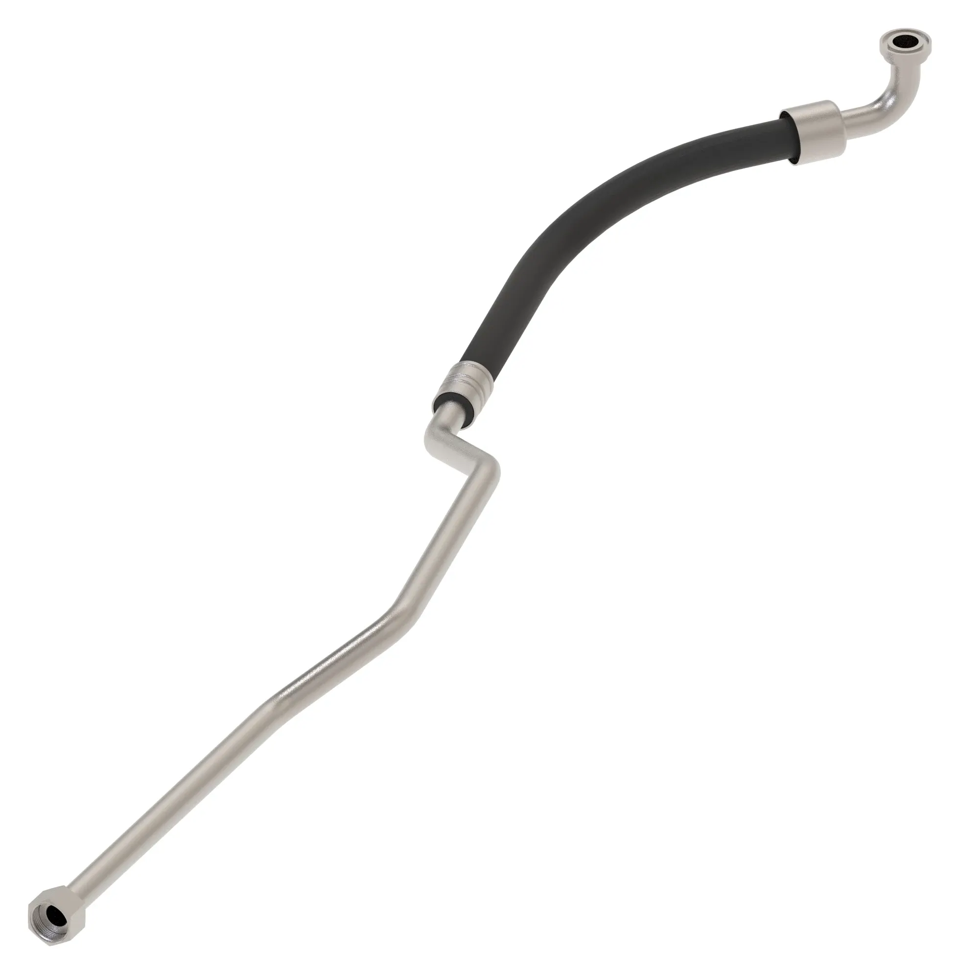 John Deere Transmission Cooler Inlet Rear Hydraulic Hose - RE260055