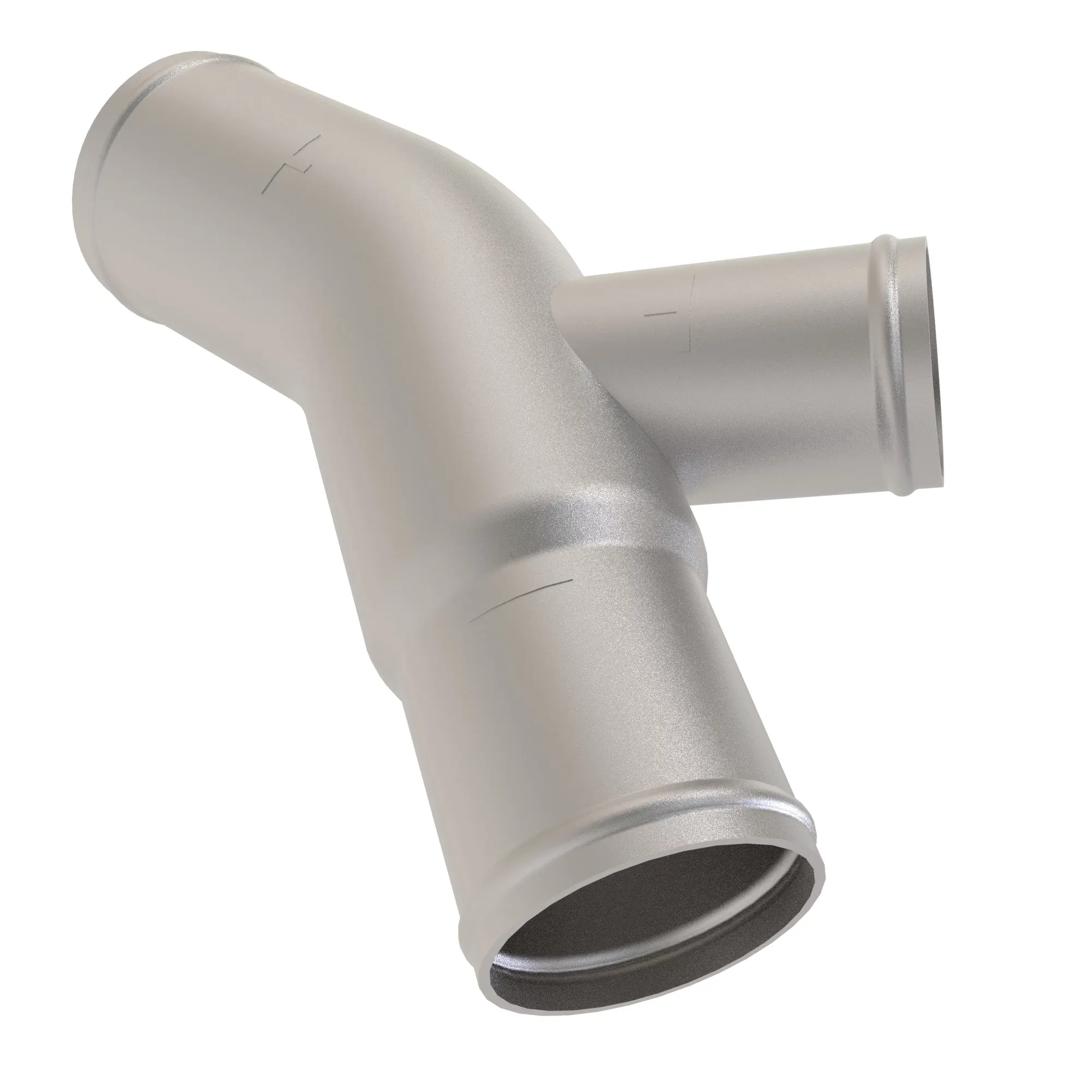 CHARGE AIR TUBE, RESONATOR FITTING