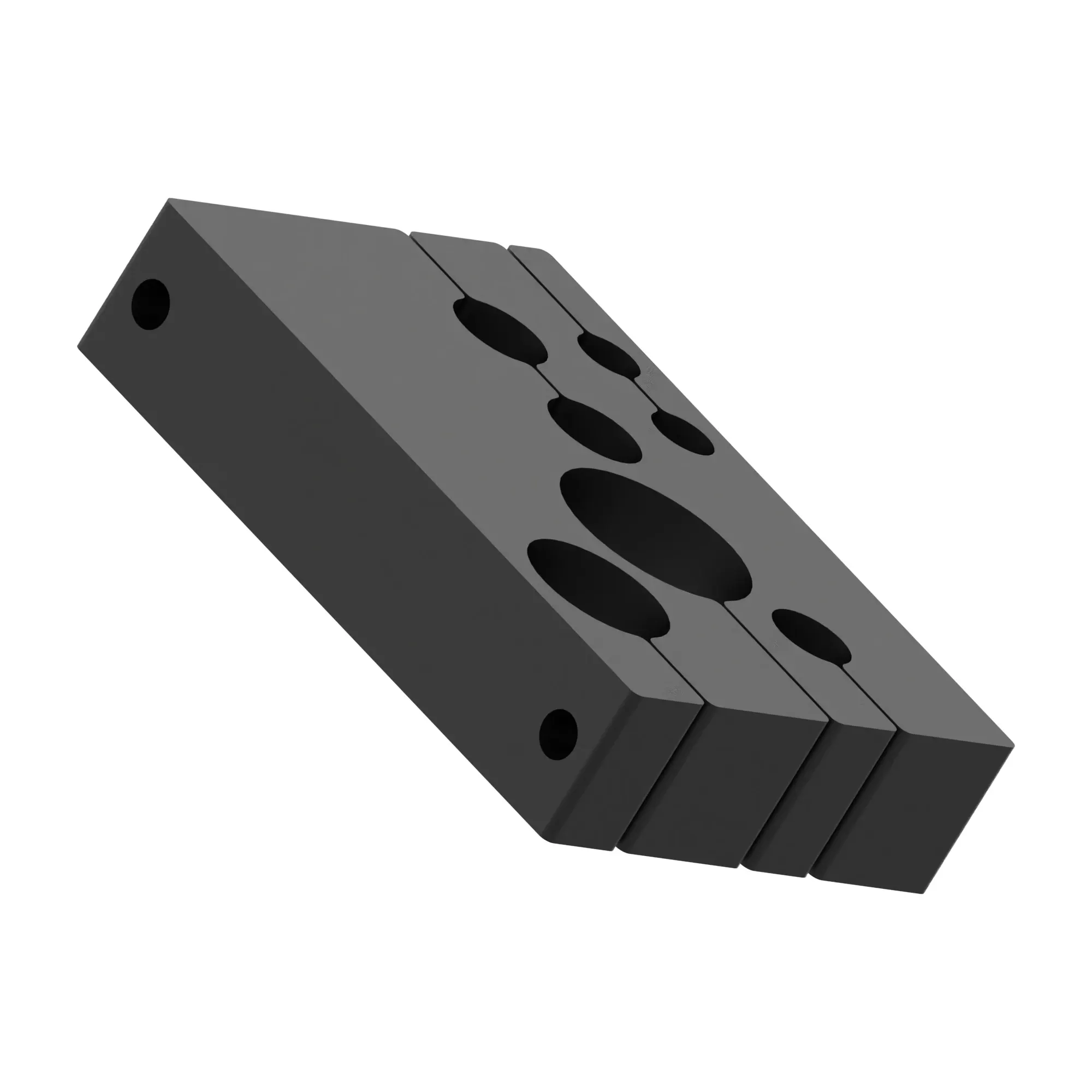 BLOCK CLAMP, HYD/ELE ROUTING