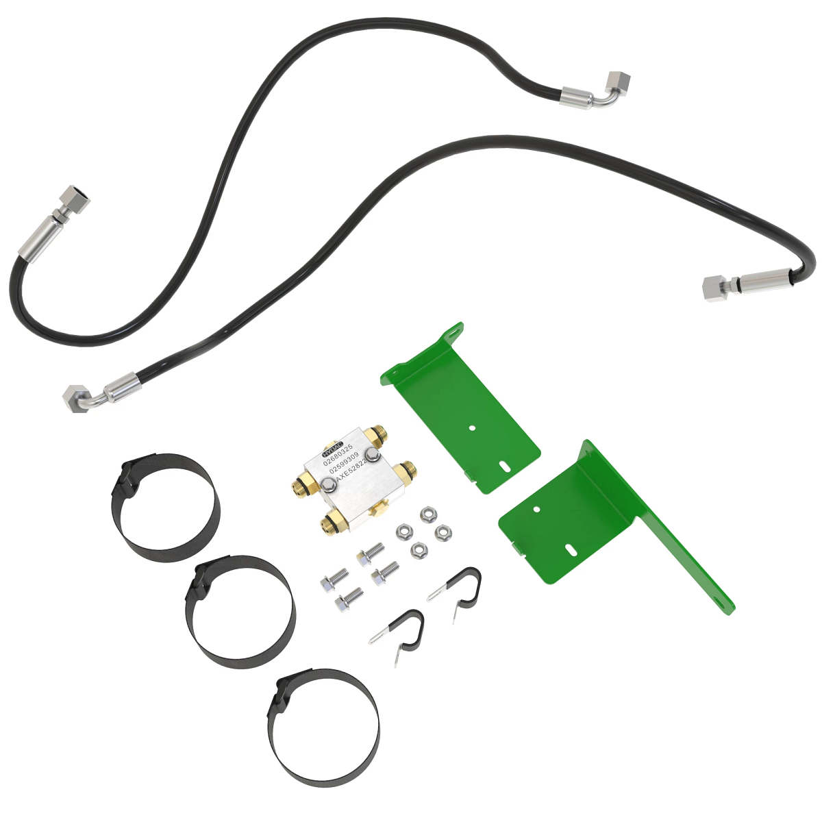 John Deere Enhanced Combine Single-Point Latching Attachment - BXE10670