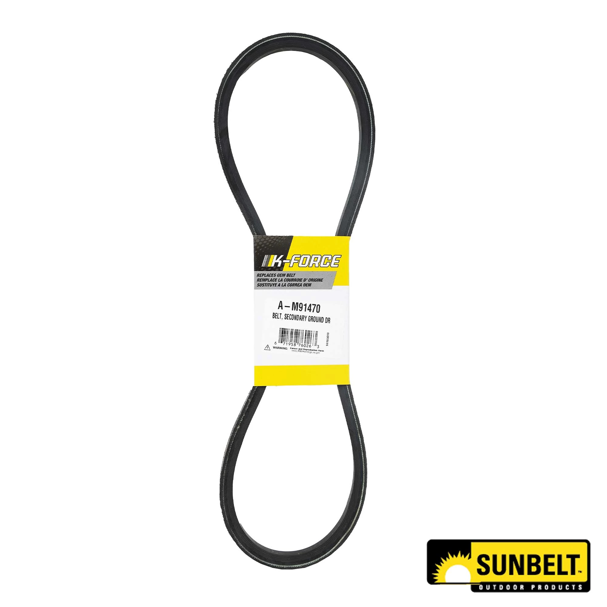 A&I Products HB Section V-Belt, Effective Length 1184 mm (47 inch) - A-M91470