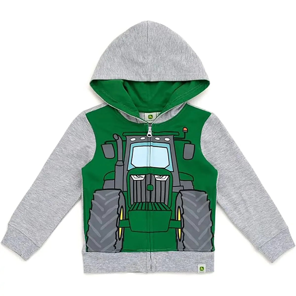 Kids Tractor Full Zip Hoodie