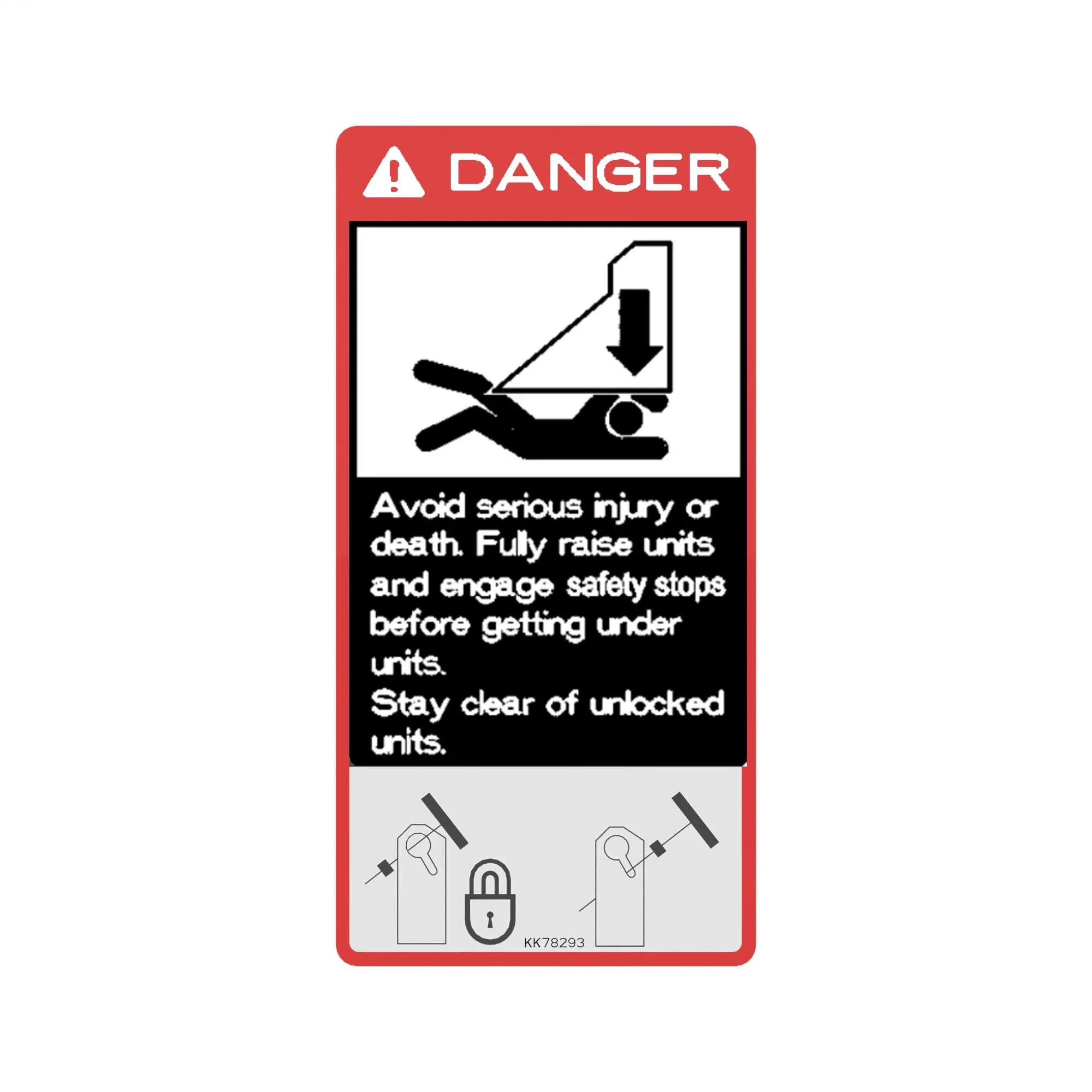 John Deere Label - KK78293