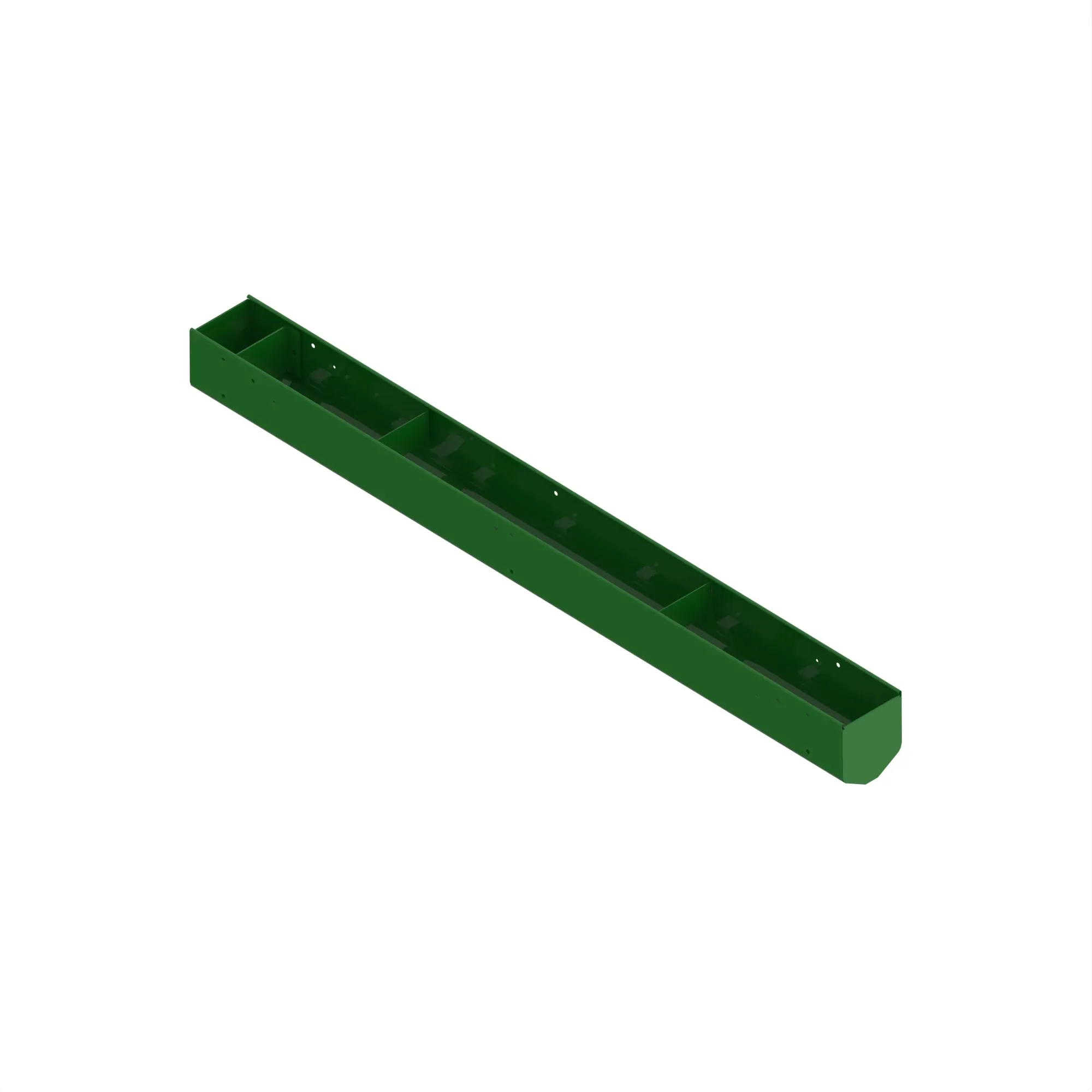 John Deere Grass Seed Weldment Box, Left Side - AN280021