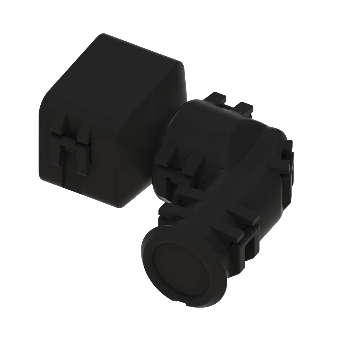 ACCY TYCO AS16 BACKSHELL BLK PLSTC