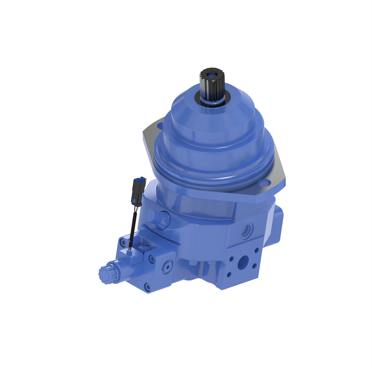 HYDRAULIC MOTOR, 107CC, BENT AXIS,