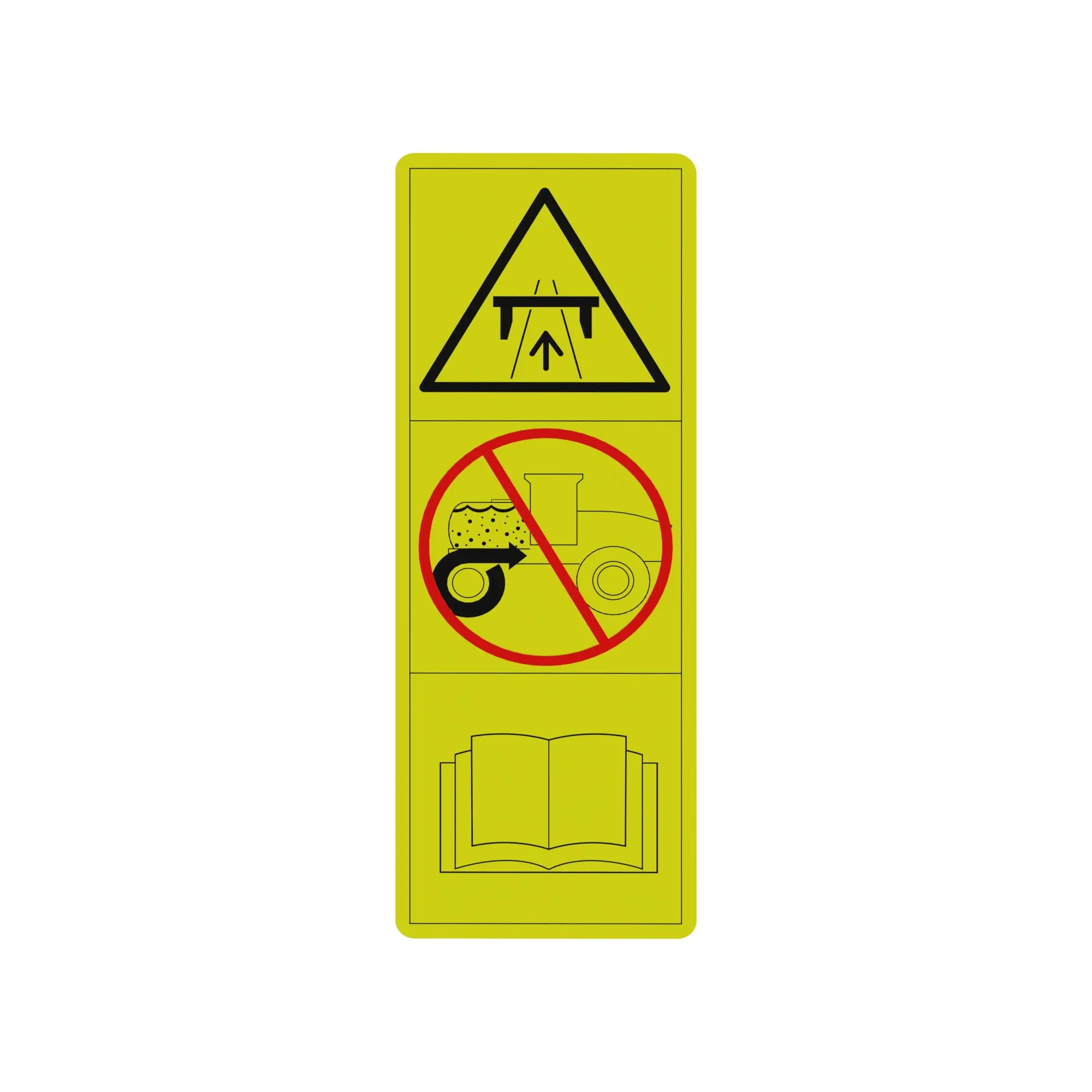 John Deere Label, Transport Caution - N402763