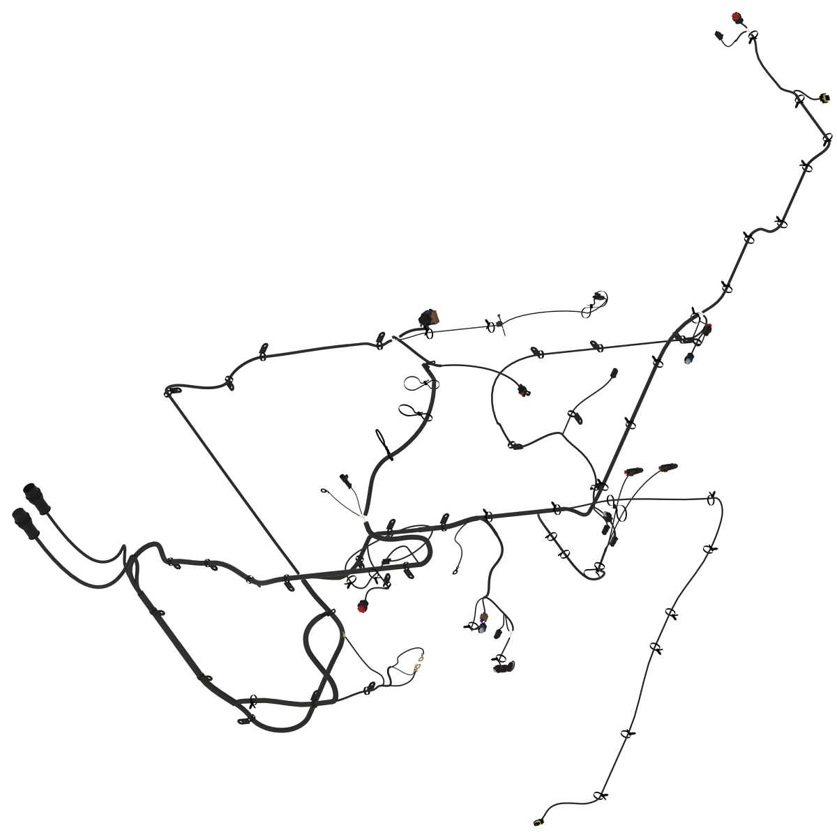 John Deere Engine Wiring Harness - AXE34062