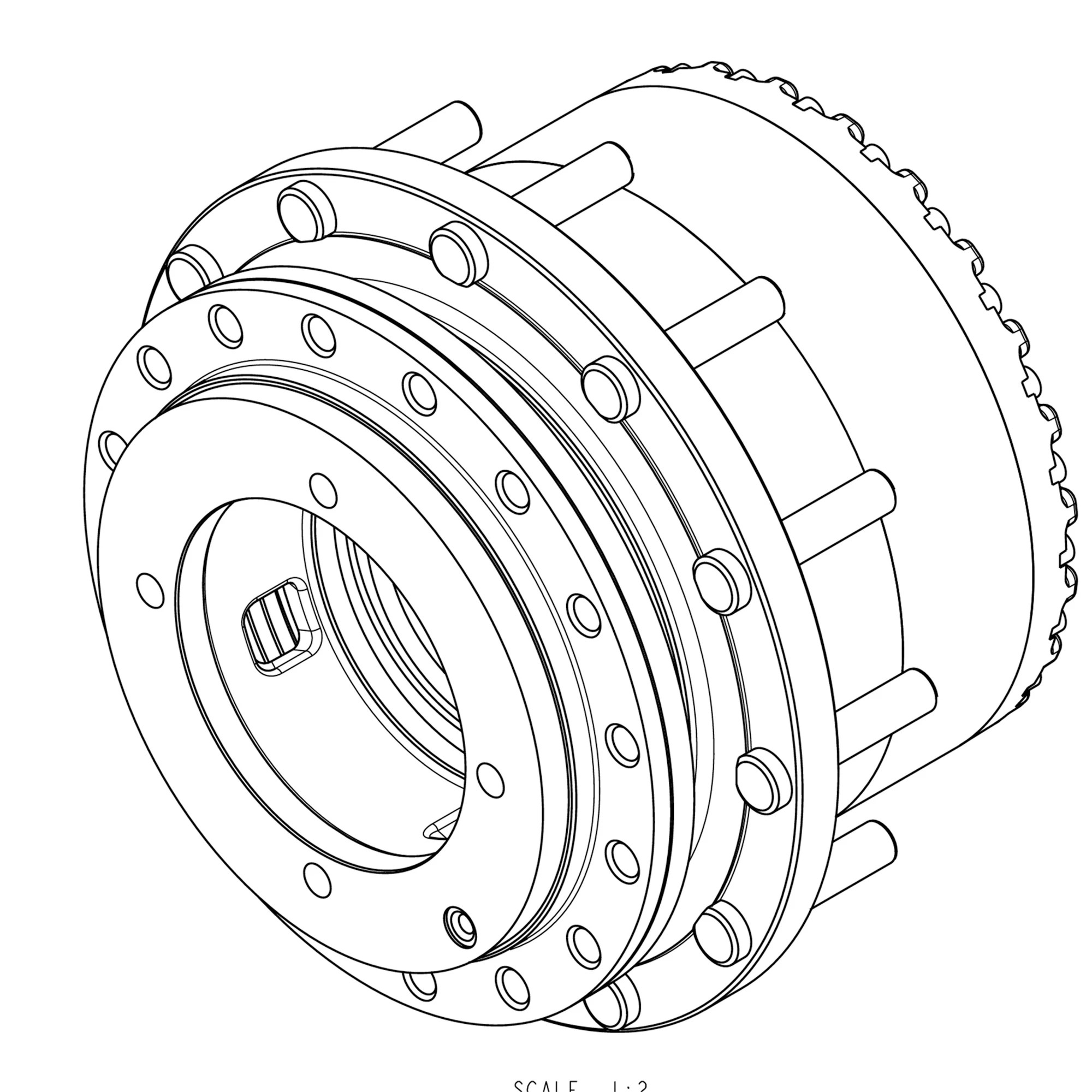 ⚙️ DE20822: Conjunto Planetario de Transmisión Final John Deere 🚜