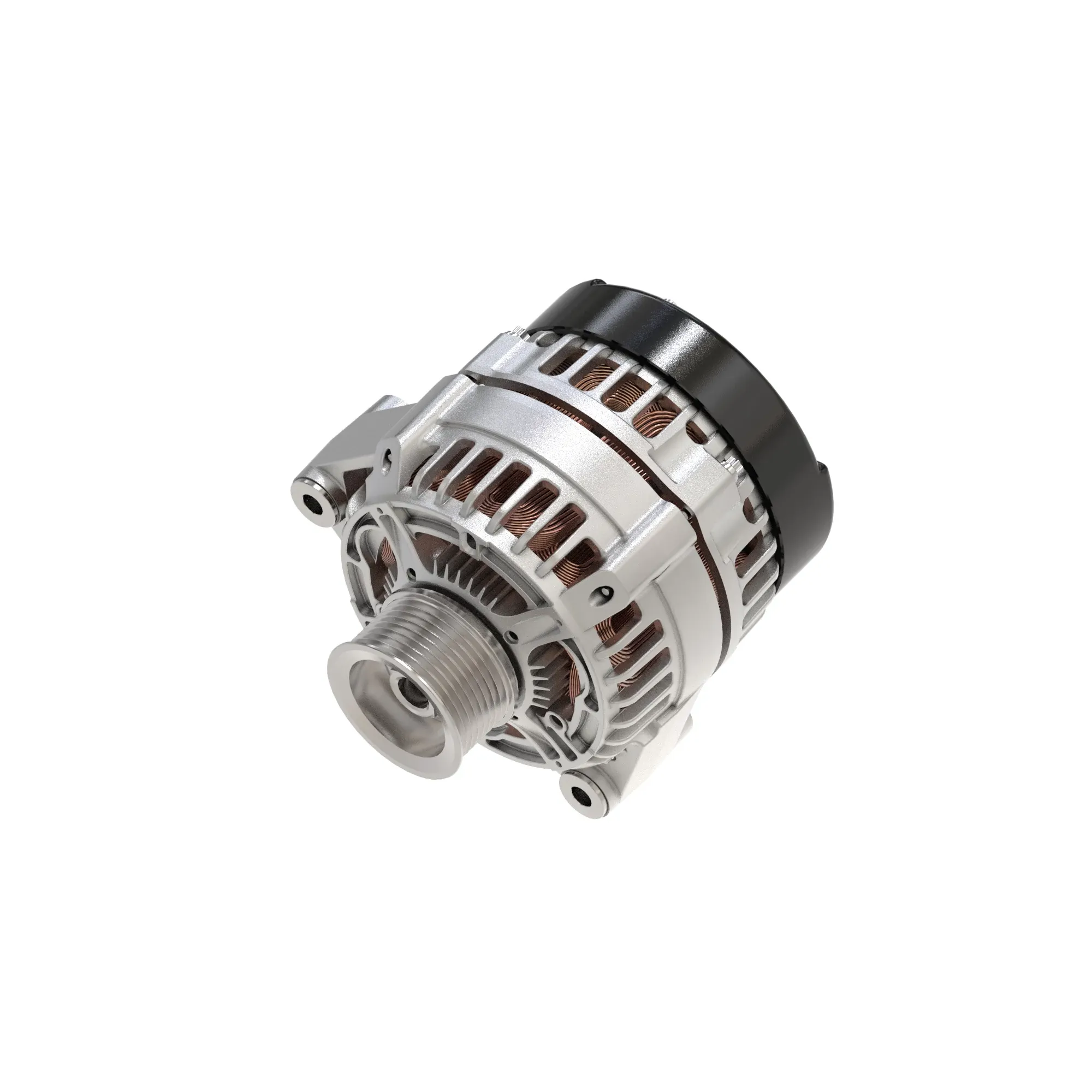 John Deere Internal Fan Alternator, 250 Amp - DZ126280