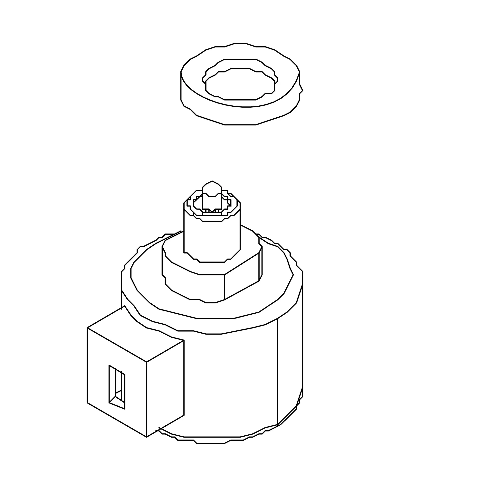John Deere Carburetor Solenoid Kit - AUC11057