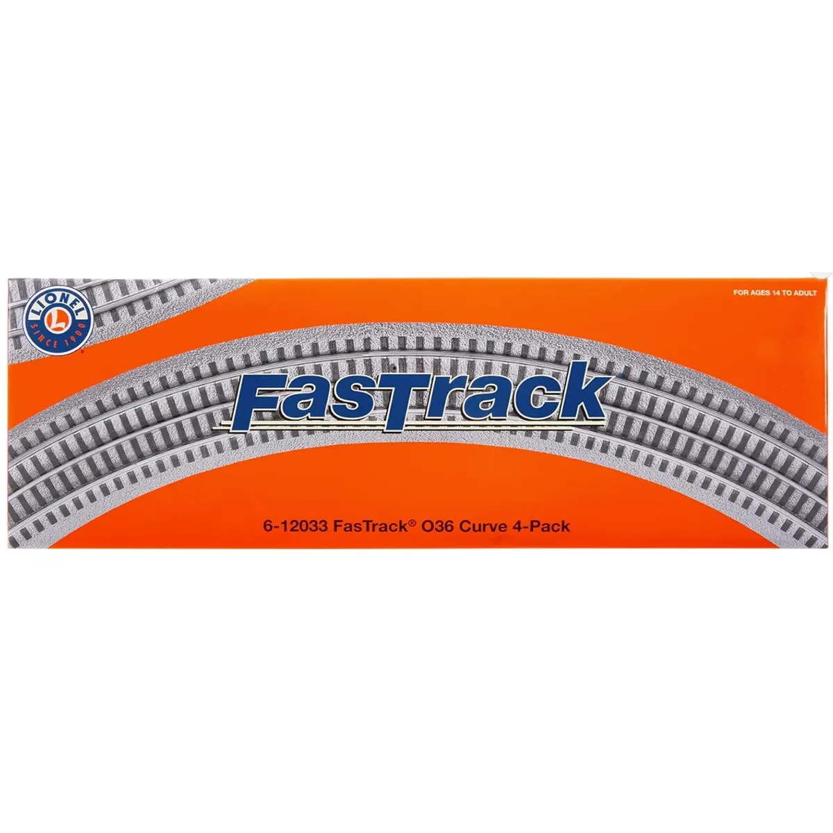 Lionel Trains® O36 FasTrack Curve - 4 Pack
