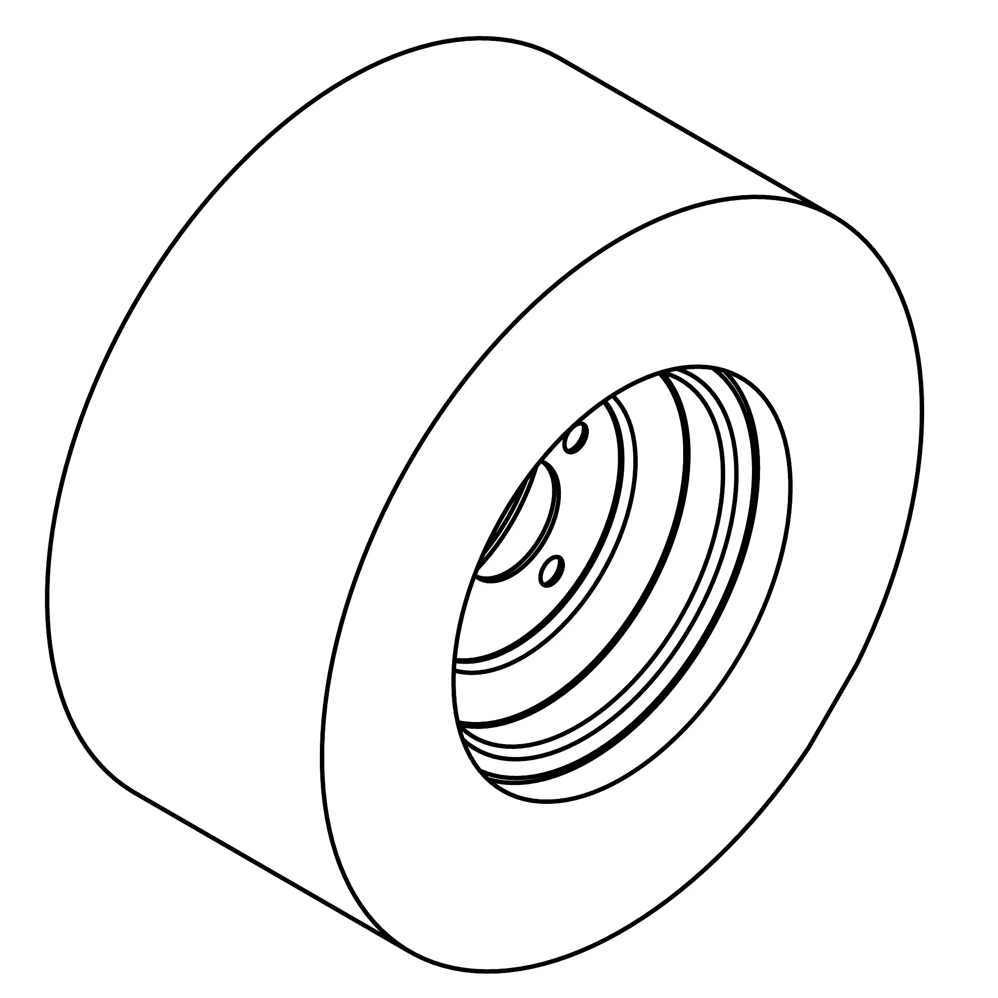 John Deere Tire and Wheel, 16X7.5-8 - TCA20767