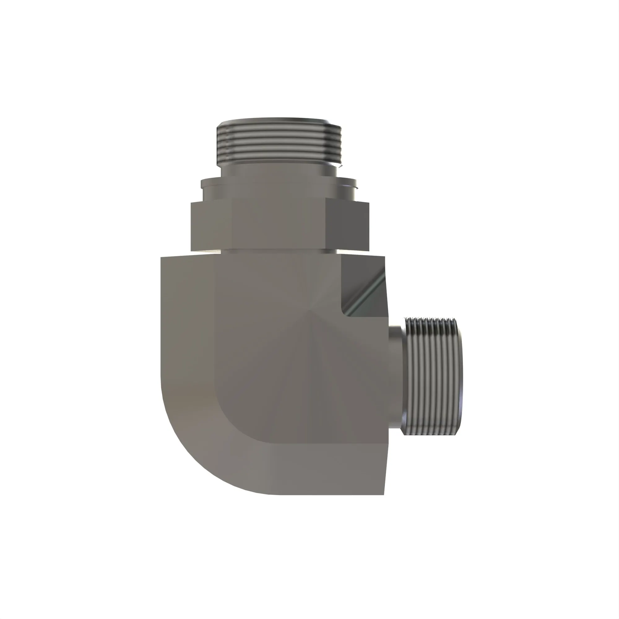 ELBOW FITTING, ADJ STUD ELBOW M22 I