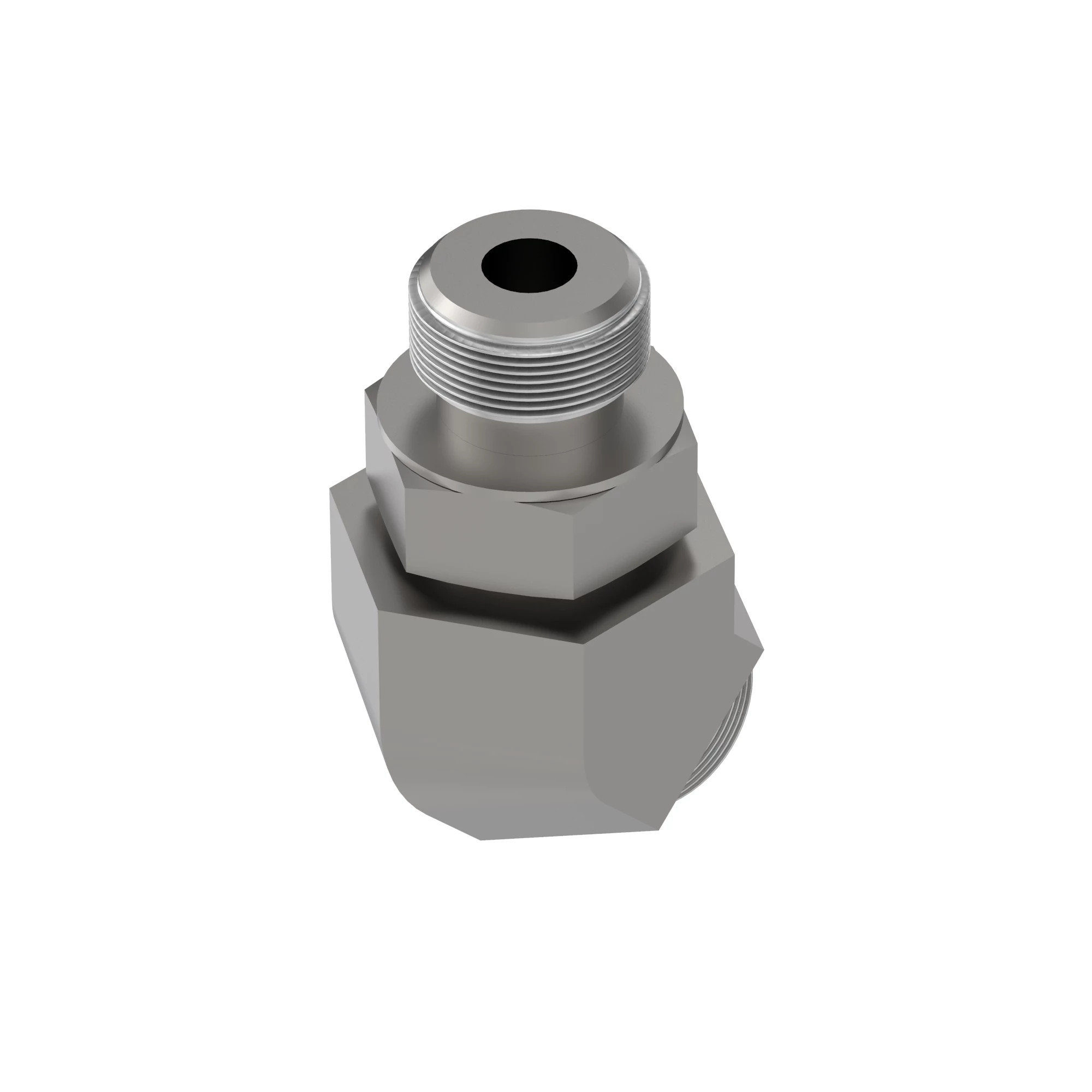 45 DEG ADJ STUD ELBOW (SDE45), ORFS