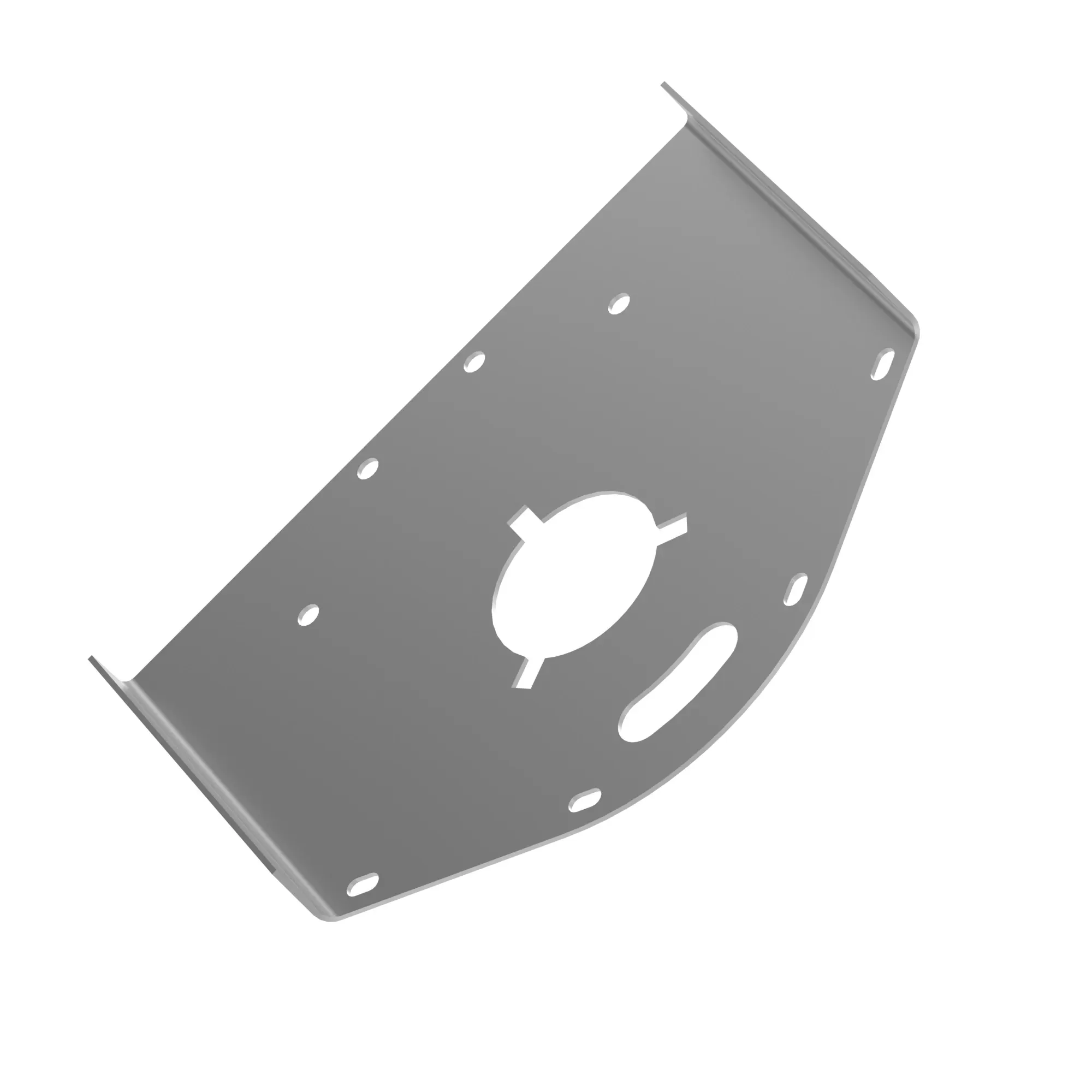 John Deere Cross Auger Cover Reinforcement, Right Side - H126280