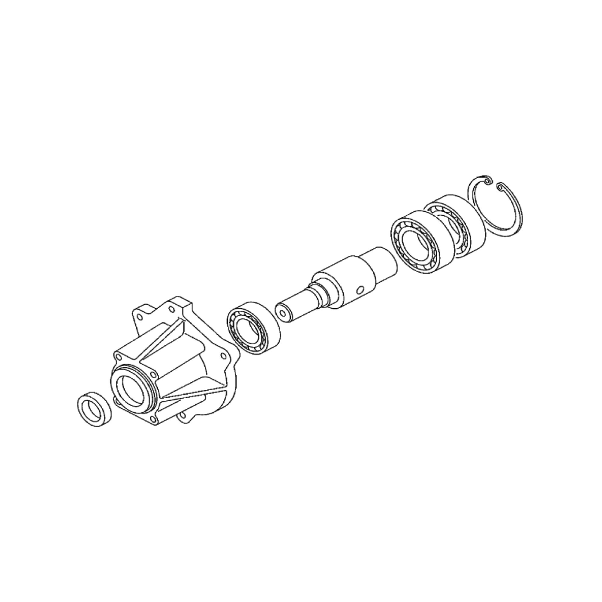 John Deere Brake Air Compressor - 8980359690