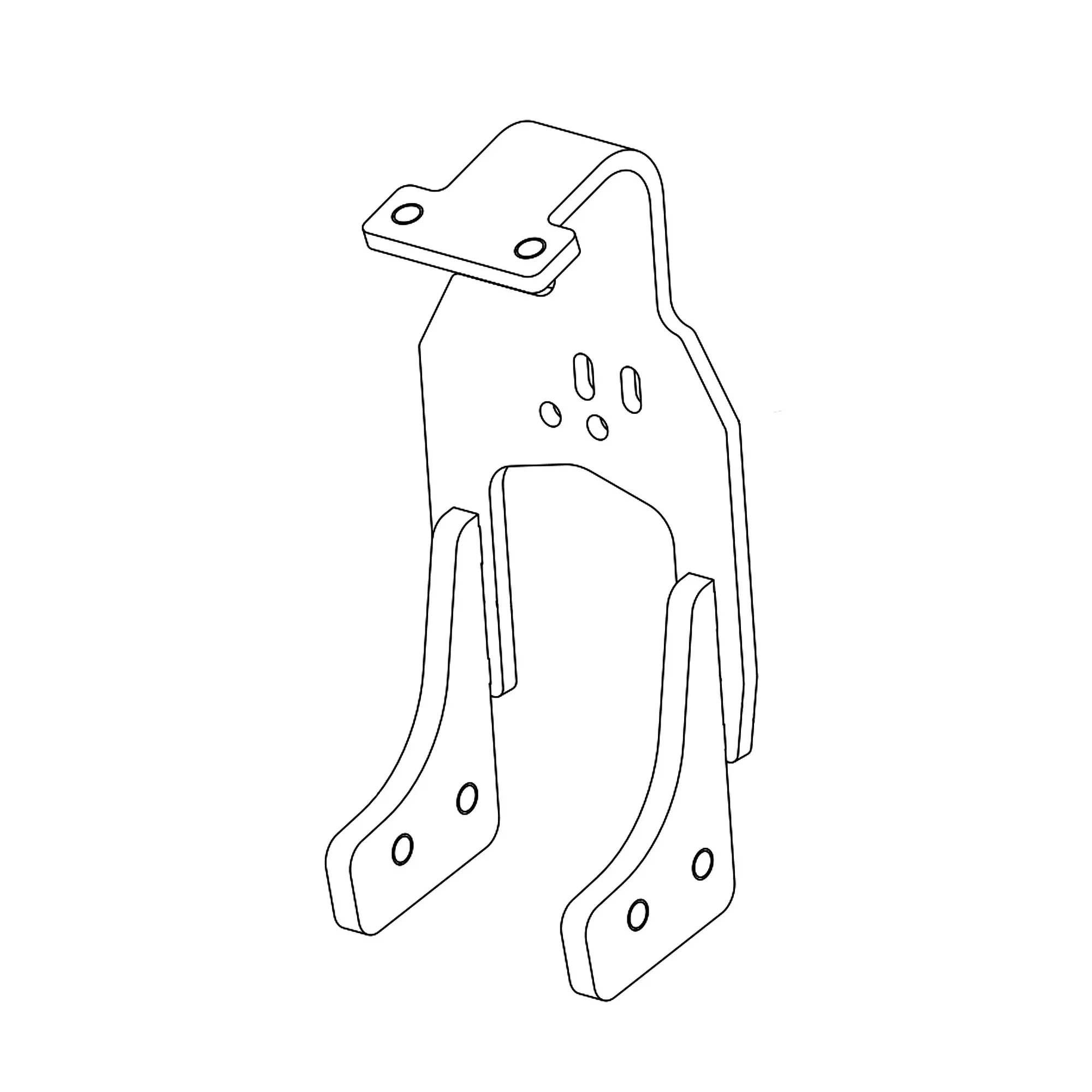 John Deere Frame Bracket - F663922