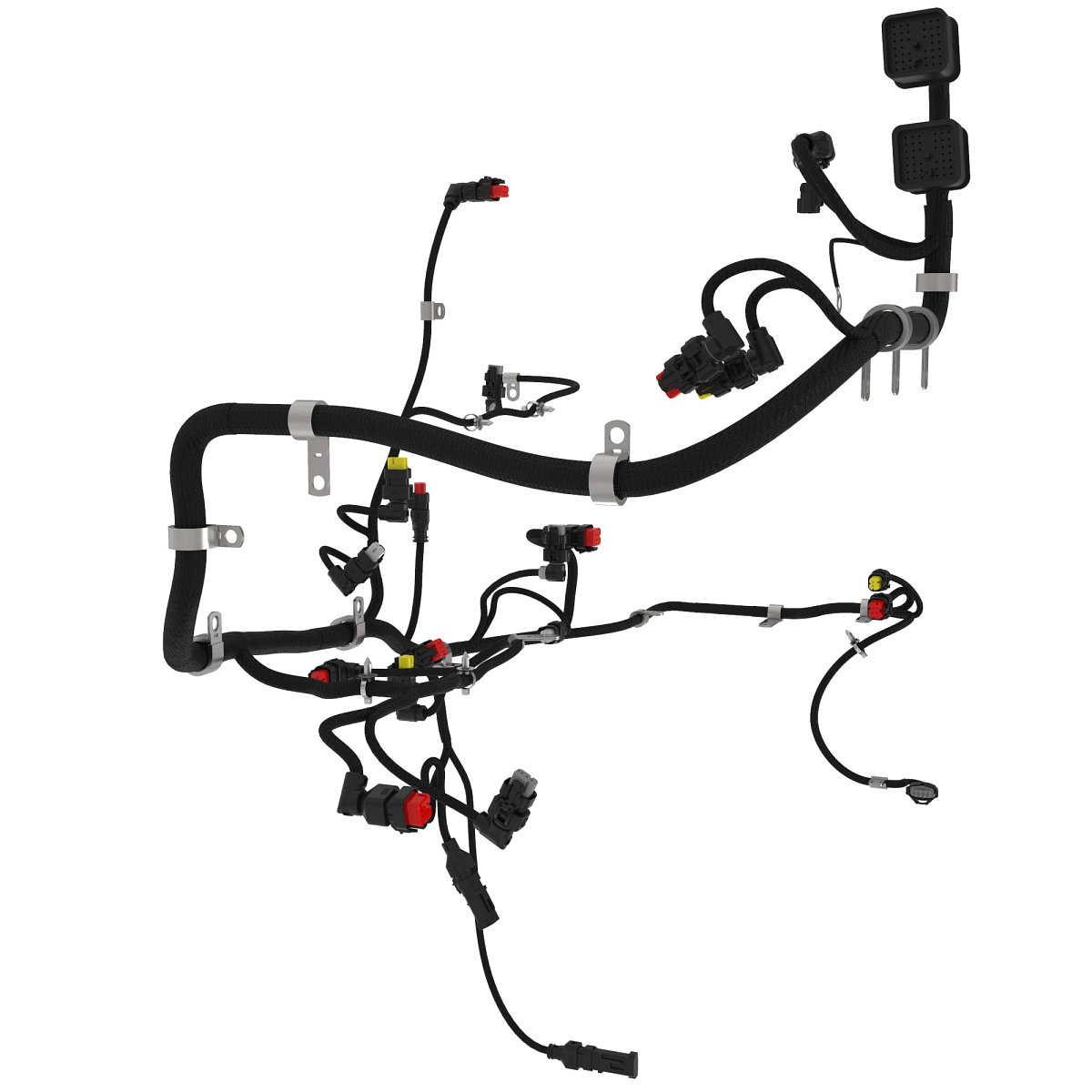 John Deere Engine Wiring Harness, Interim Tier IV - DZ104210