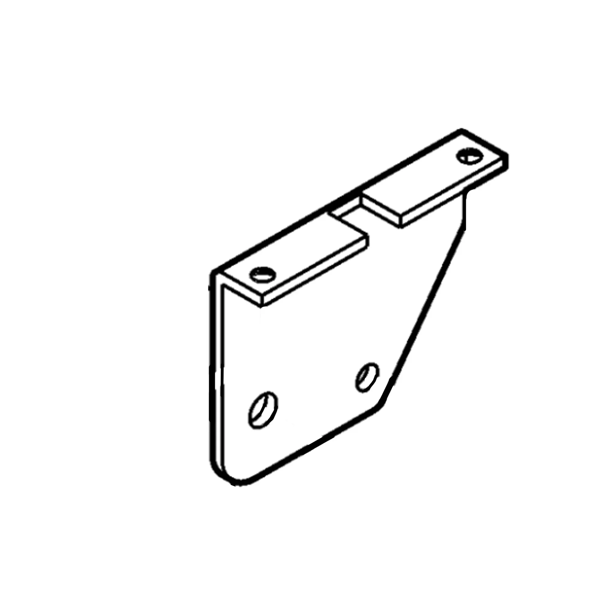 John Deere Cab Bracket, Left Side - F073822