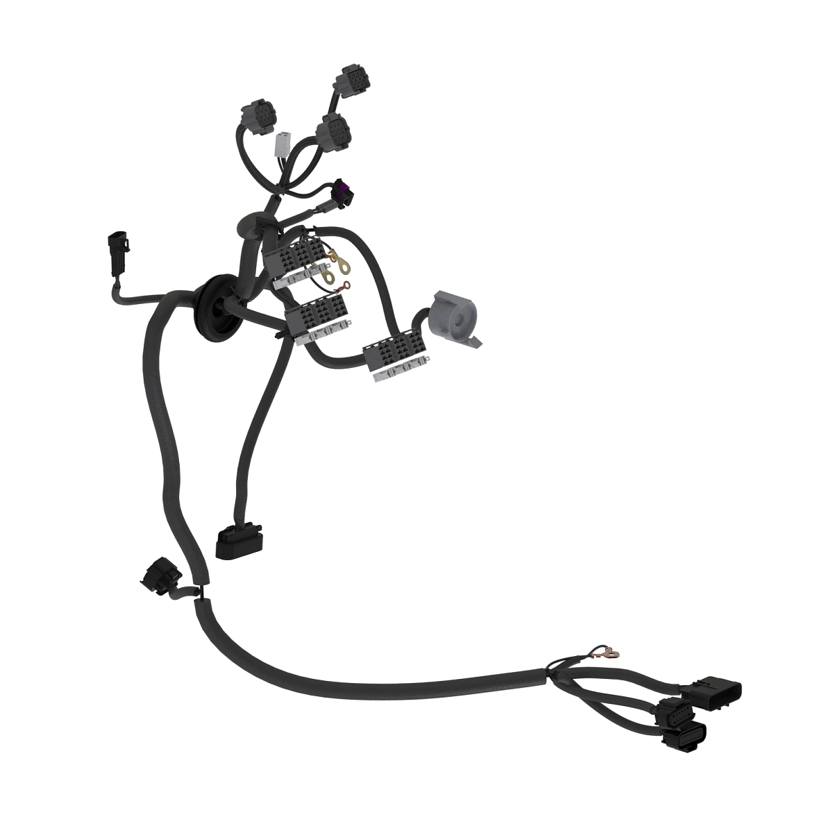 Cab Wiring Harness, Pte, Front Cont
