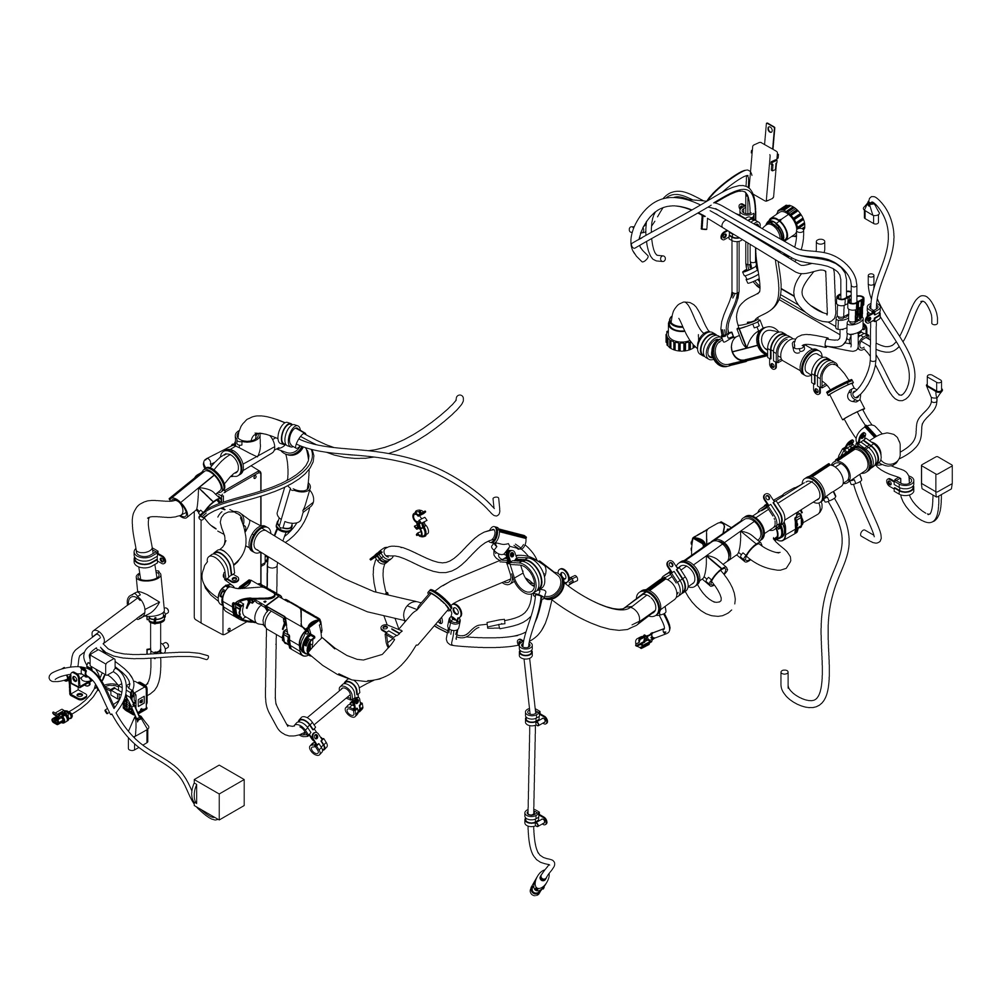 John Deere Engine Wiring Harness - ER436281