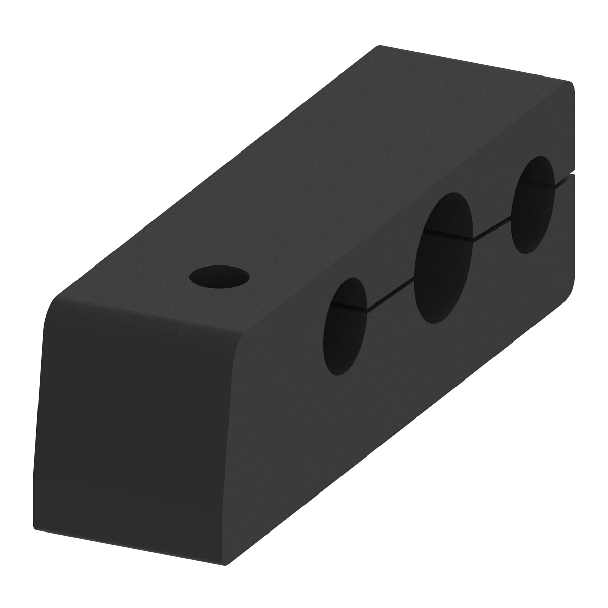 Block Clamp, Hydraulic Lines Over T