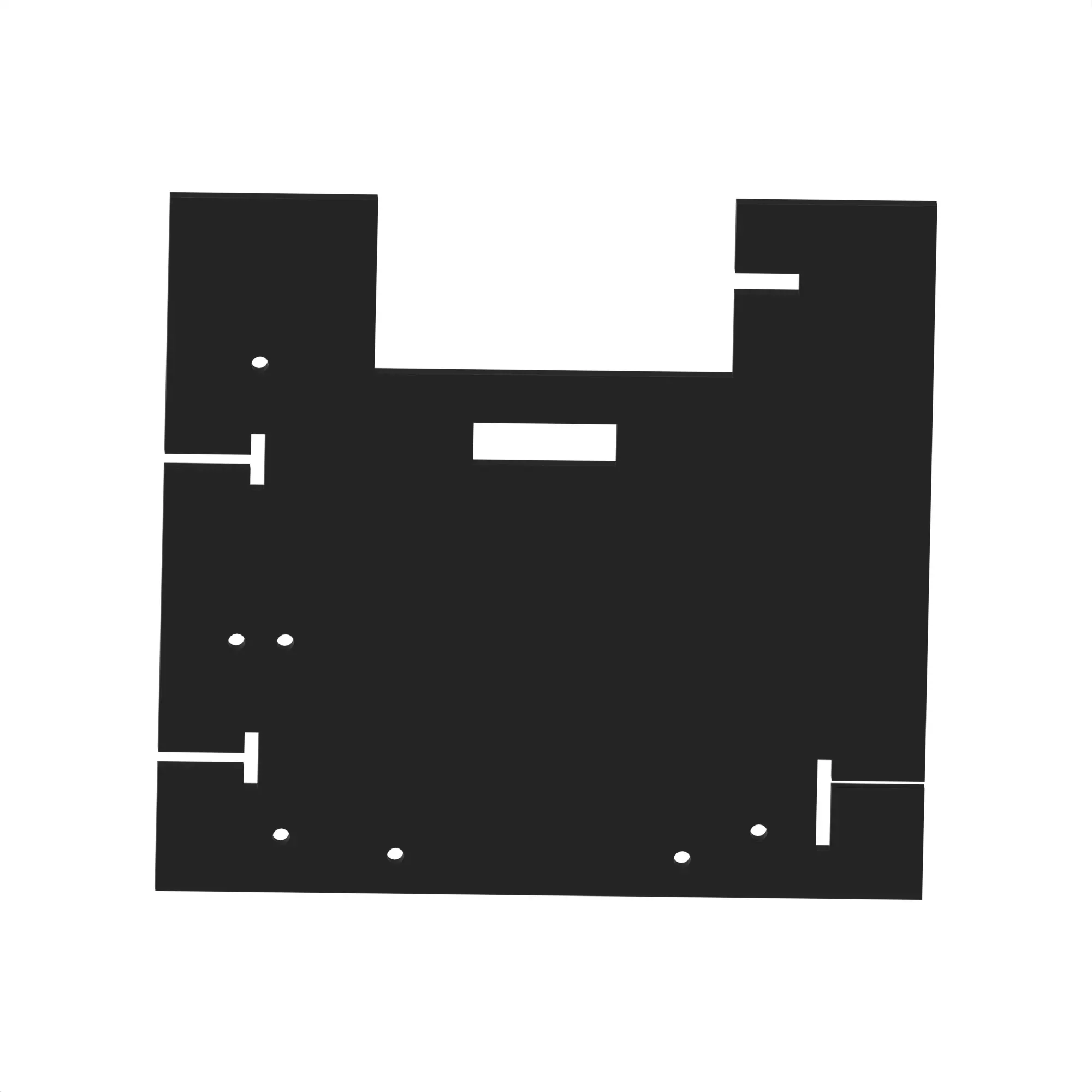 BARRIER, SEAT CLOSEOUT, TOP