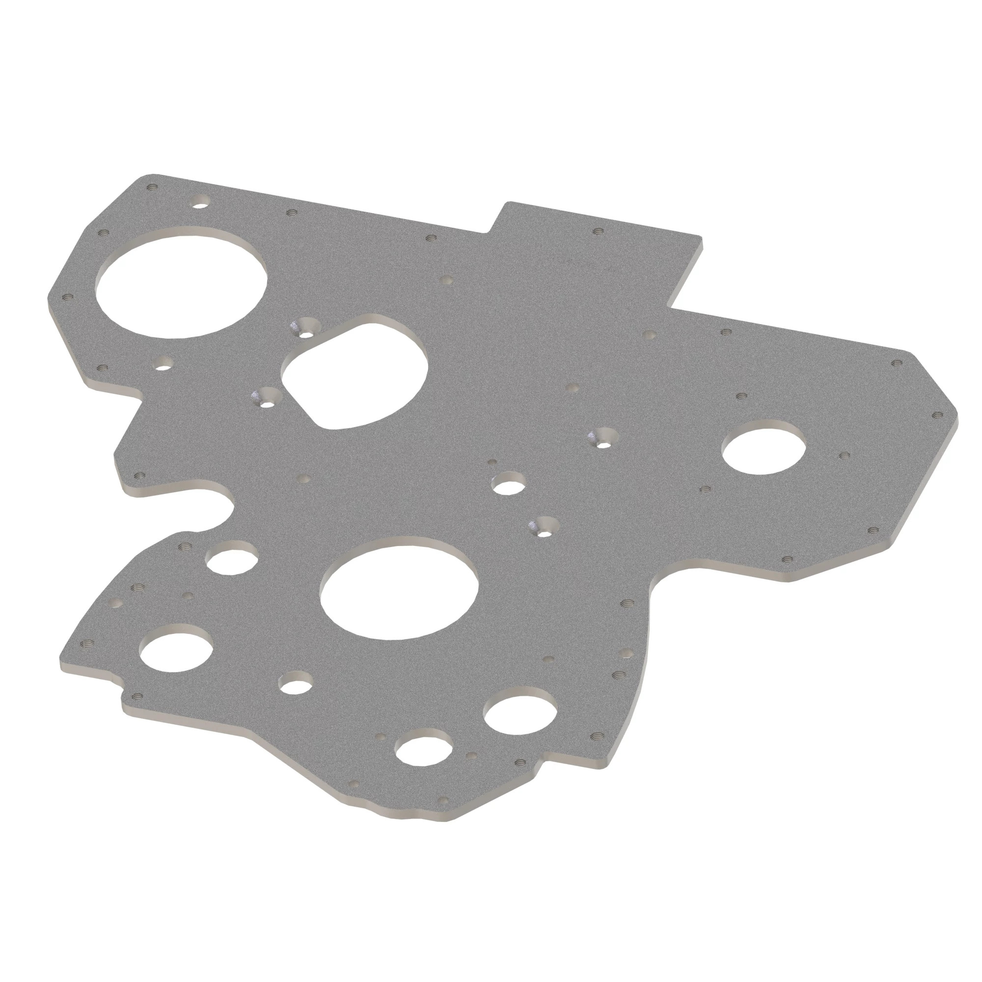 PLATE, CYLINDER BLOCK FRONT