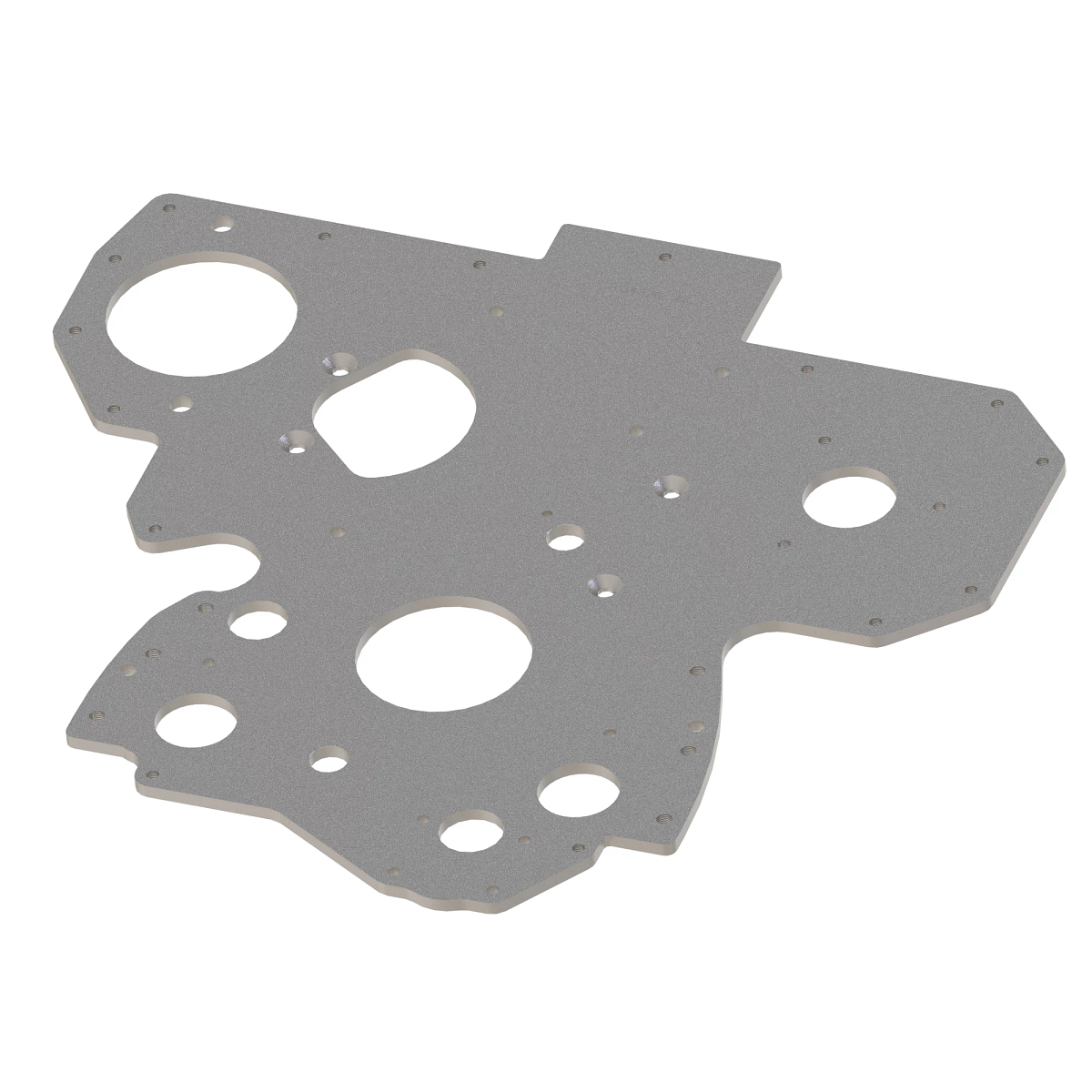 PLATE, CYLINDER BLOCK FRONT